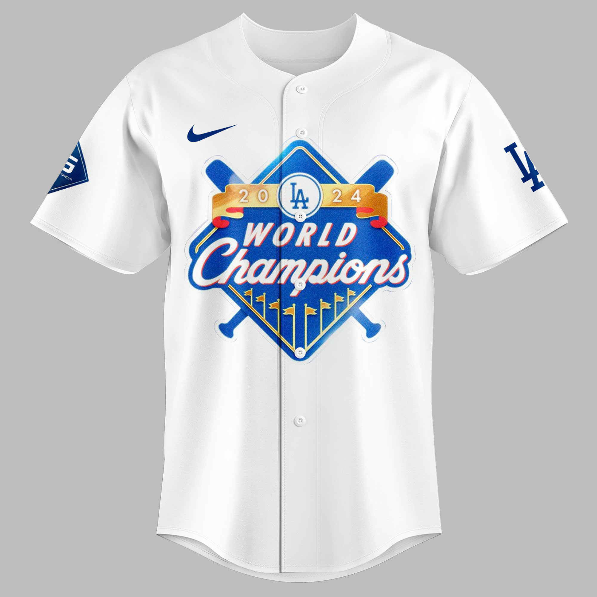 Los Angeles Dodgers World Series Champions Jersey