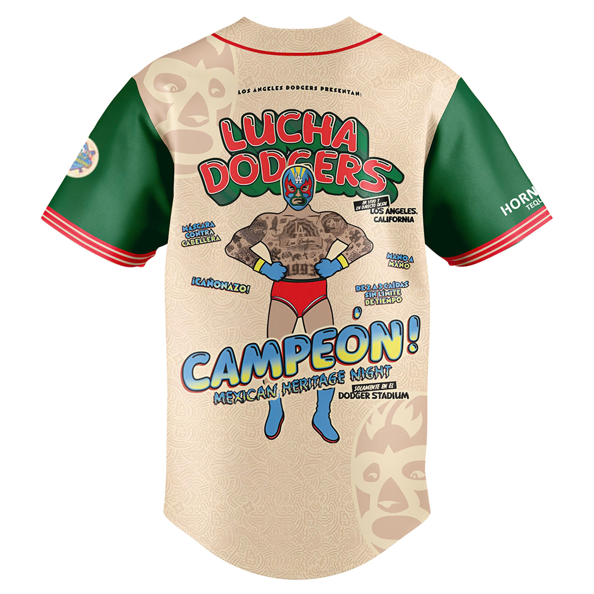 Los Angeles Dodgers x Mexican Heritage Night Tuesday, May 20 Jersey