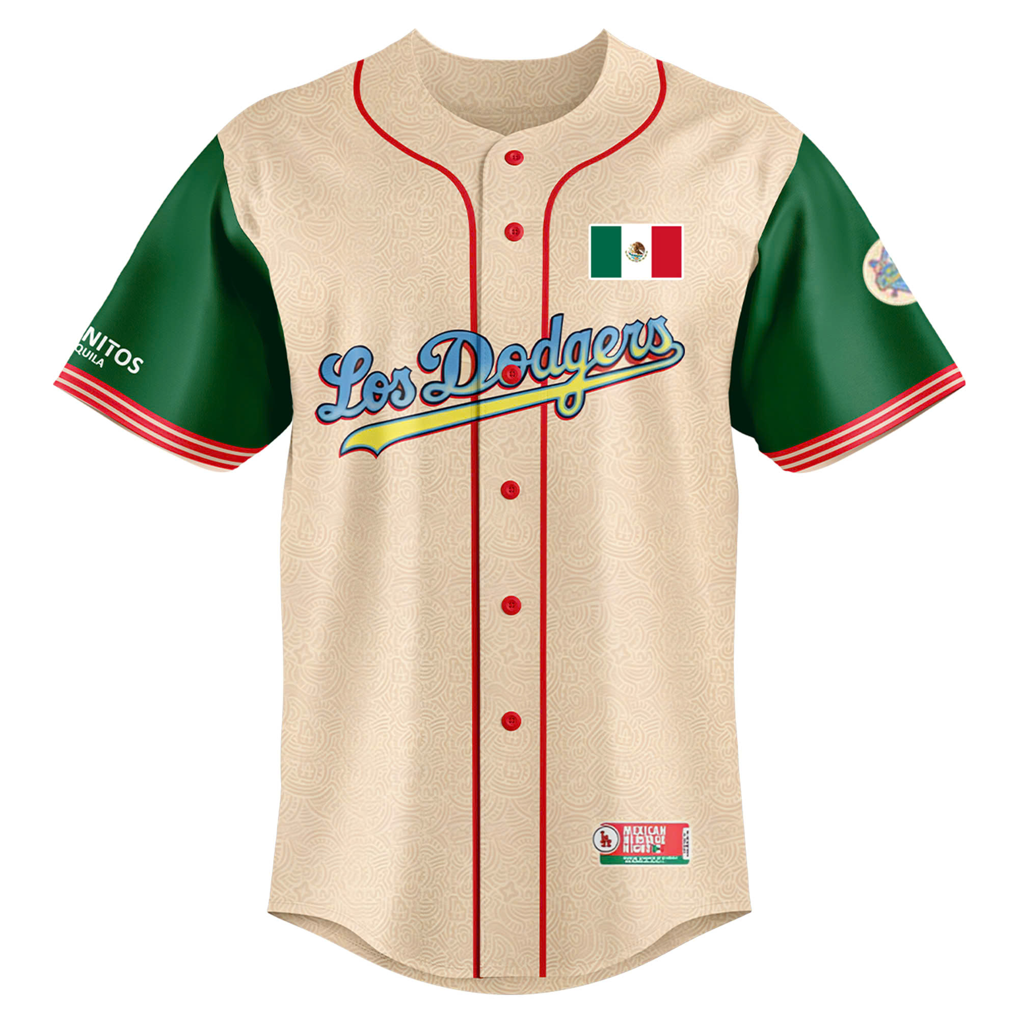 Los Angeles Dodgers x Mexican Heritage Night Tuesday, May 20 Jersey