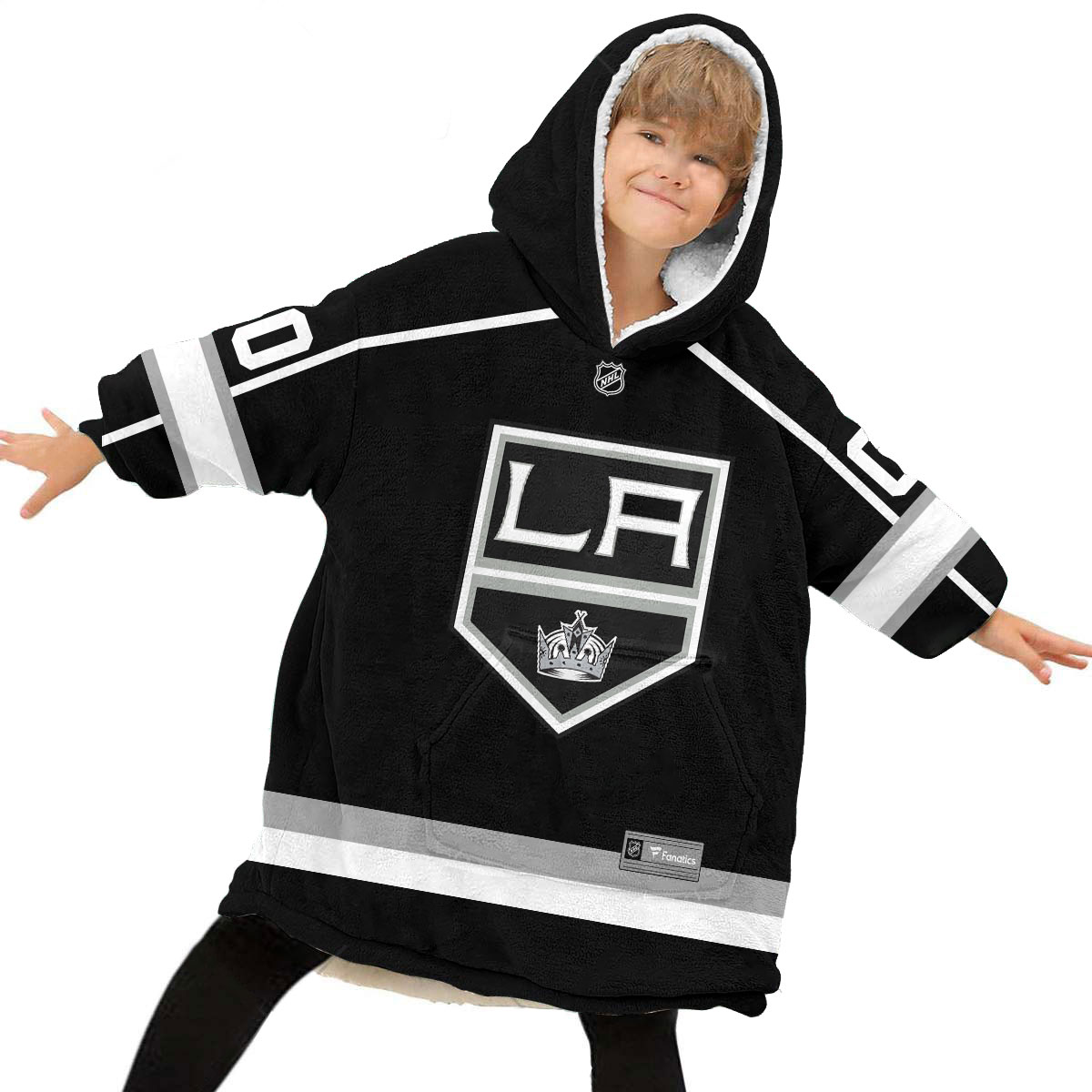 Los Angeles Kings Personalized Blanket Hoodie Hoodie Snuggie Hoodies