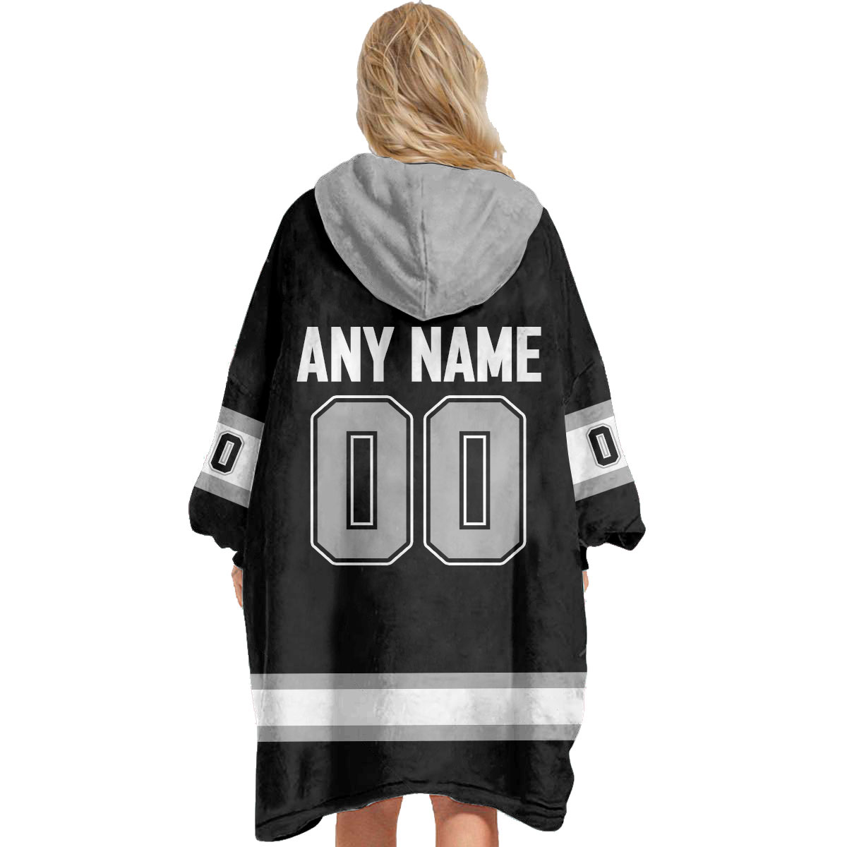 Los Angeles Kings Personalized Blanket Hoodie Hoodie Snuggie Hoodies