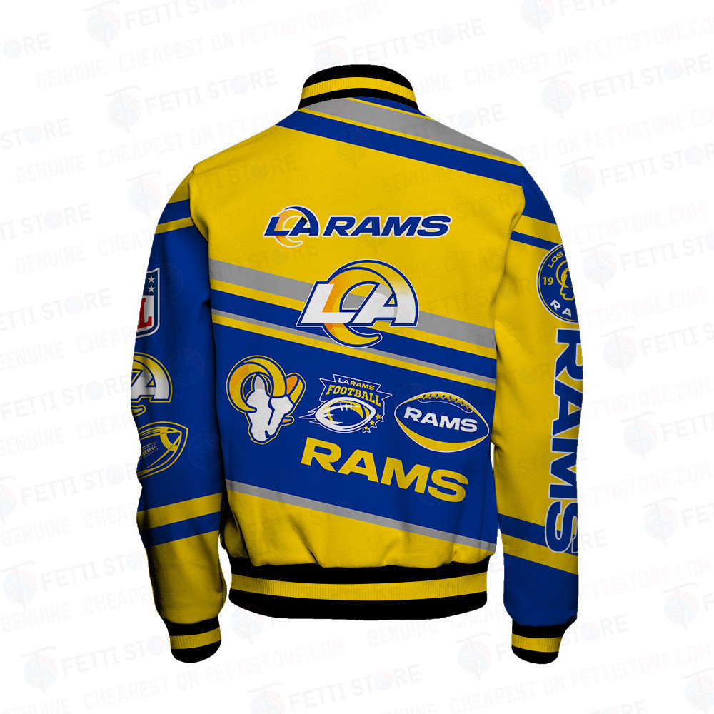 Los Angeles Rams American Football League Pattern Varsity Jacket