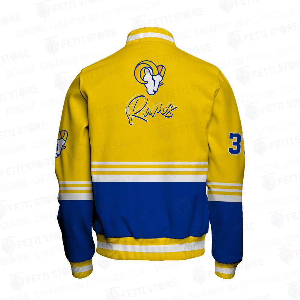 Los Angeles Rams - National Football League AOP Varsity Jacket V4