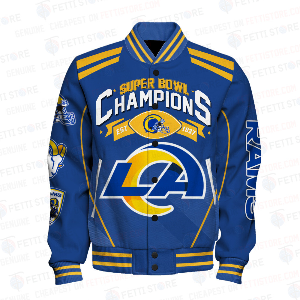 Los Angeles Rams National Football League Champions Varsity Jacket