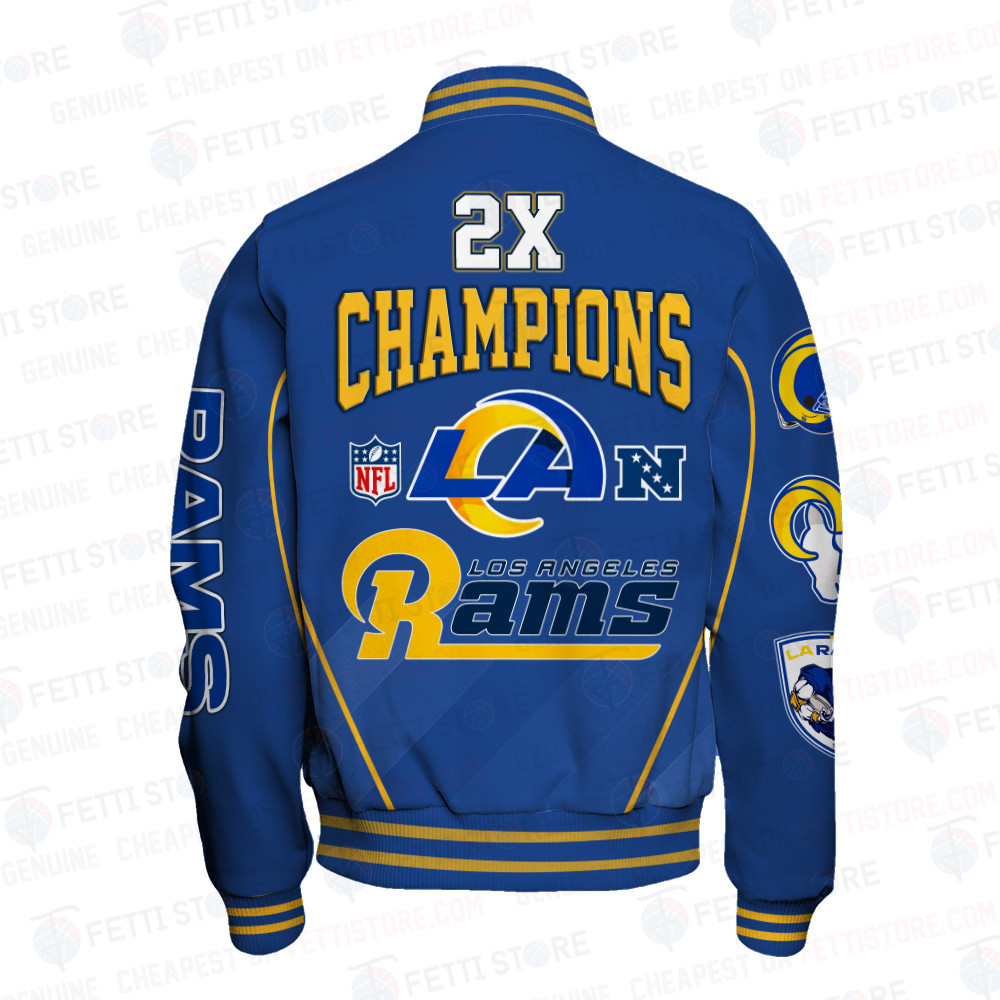 Los Angeles Rams National Football League Champions Varsity Jacket