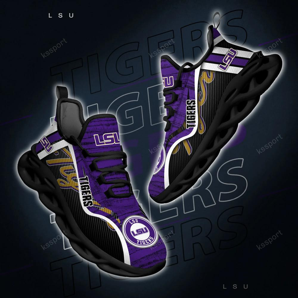 LSU Tigers Personalized Max Soul Shoes 2022