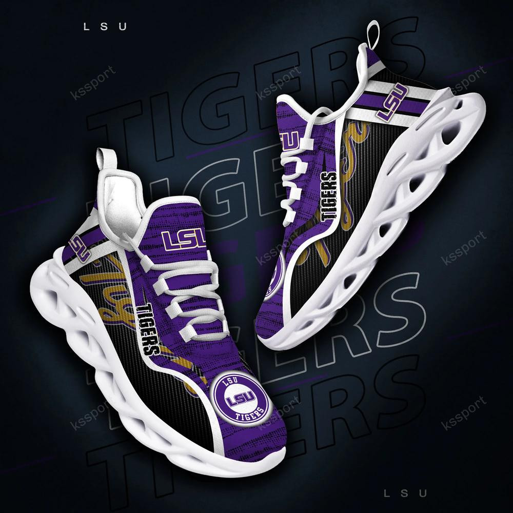 LSU Tigers Personalized Max Soul Shoes 2022