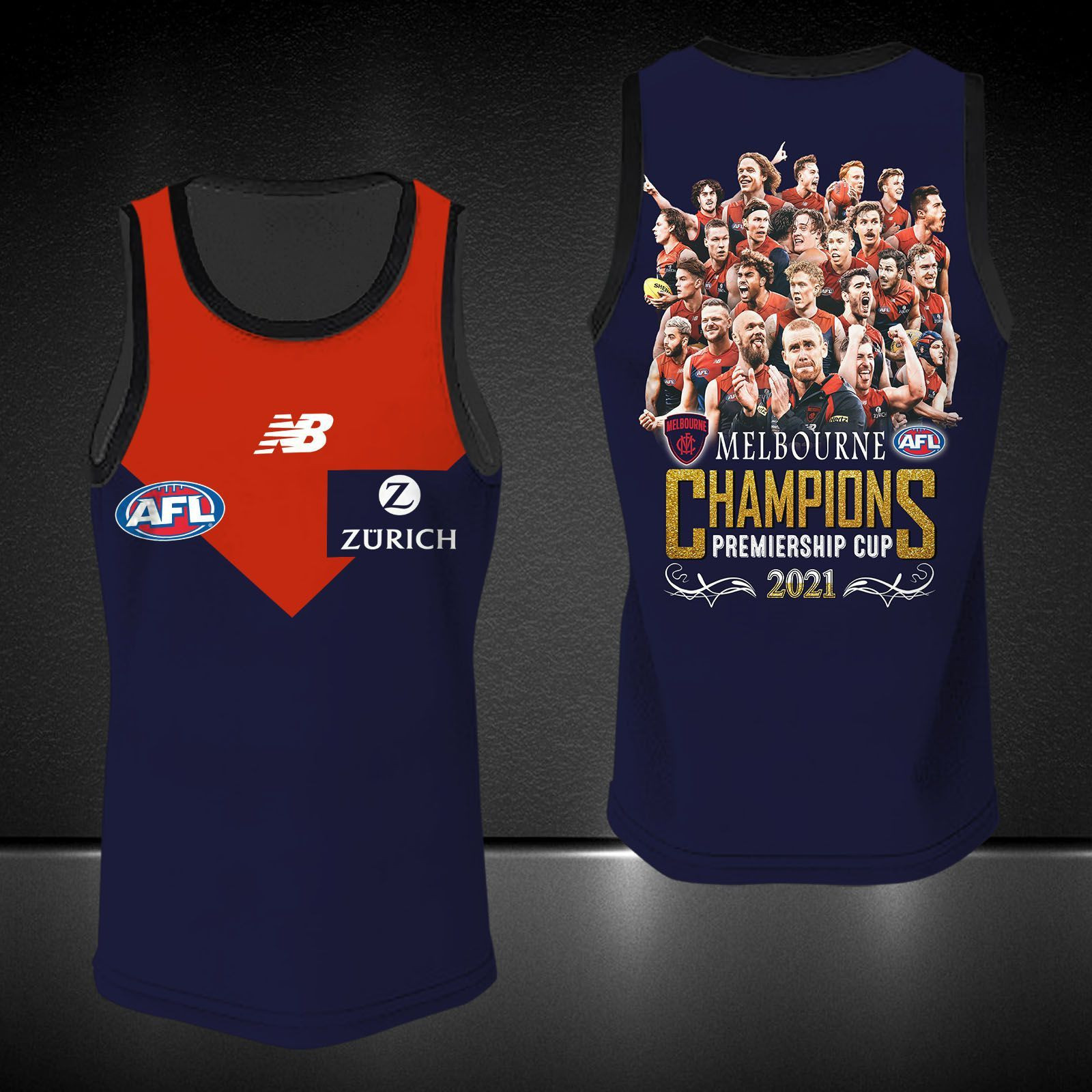 Melbourne Football Club Printing T-Shirt, Polo, Hoodie, Zip, Bomber 9137