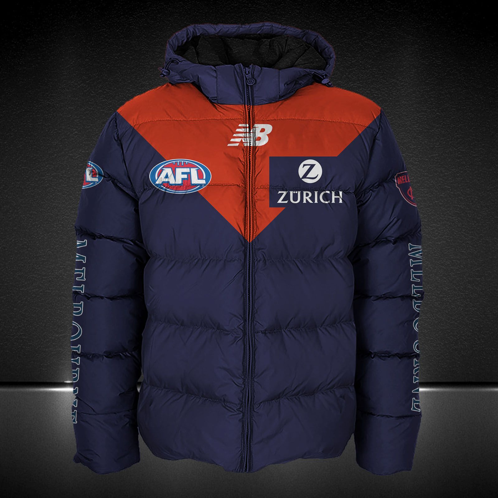 Melbourne Football Club Printing T-Shirt, Polo, Hoodie, Zip, Bomber 9137