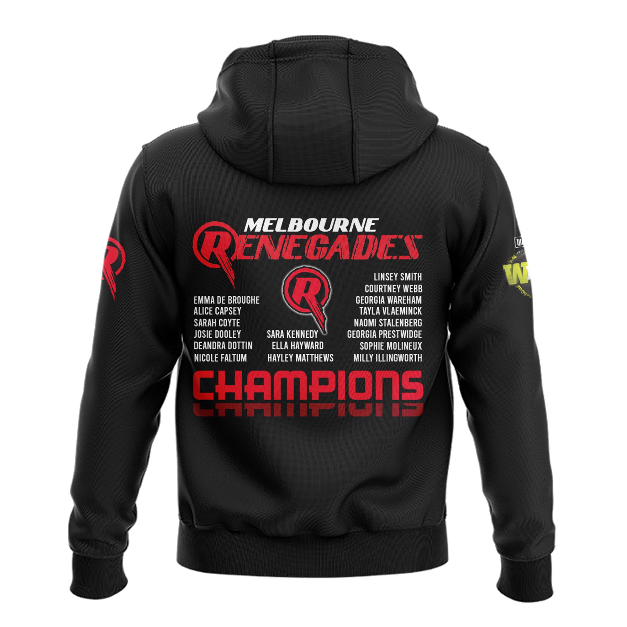 Melbourne Renegades WBBL Champions Product