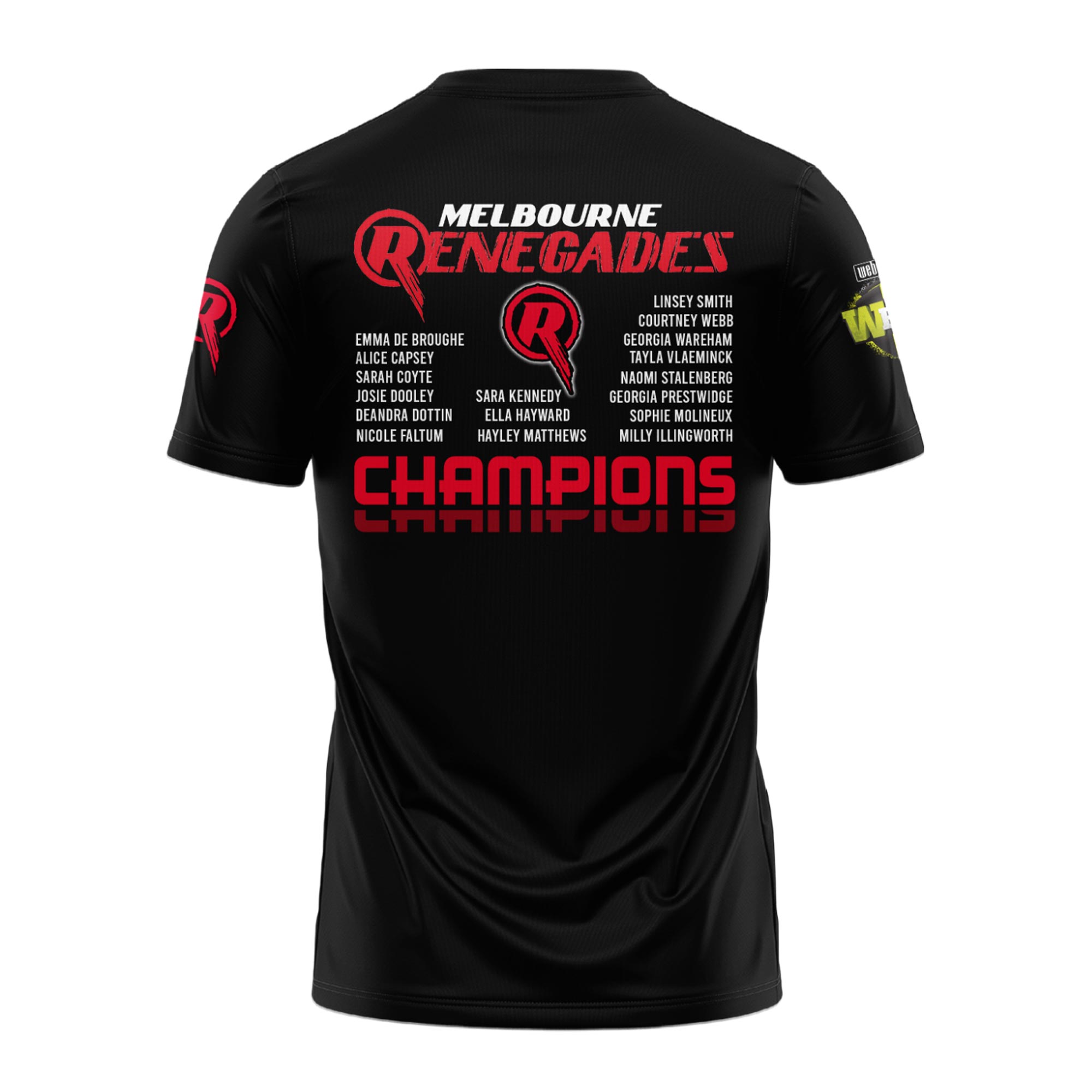 Melbourne Renegades WBBL Champions Product