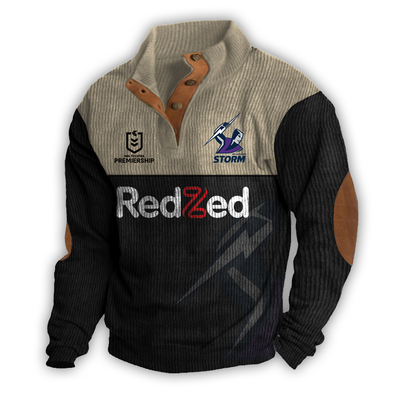 Melbourne Storm 2D Fleece Sweater Fashions s