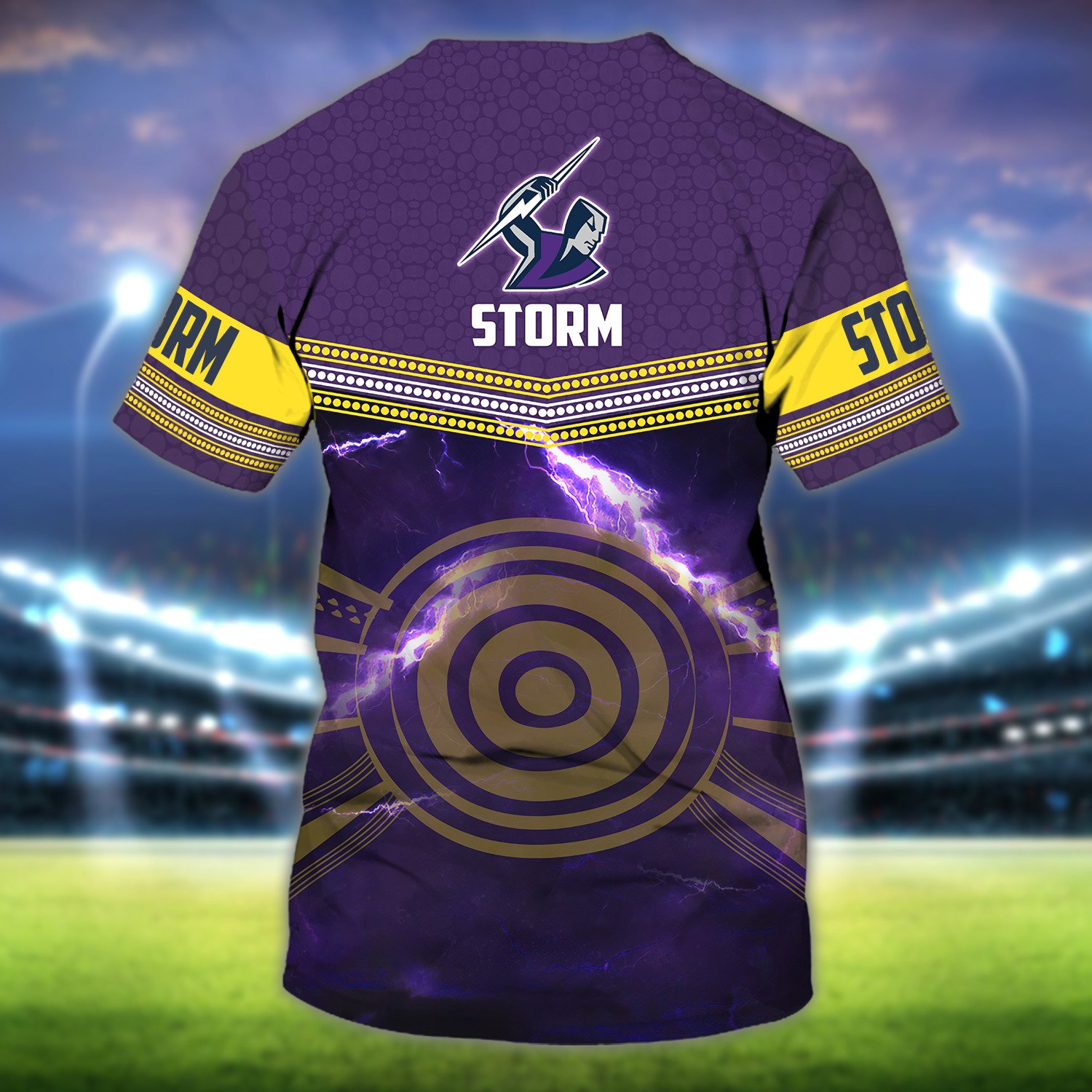 Melbourne Storm Personalized Name 3D Tshirt