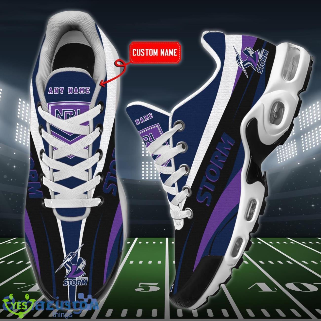 Melbourne Storm Personalized Name Air Cushion Sports Shoes Sneaker KLTNS220344