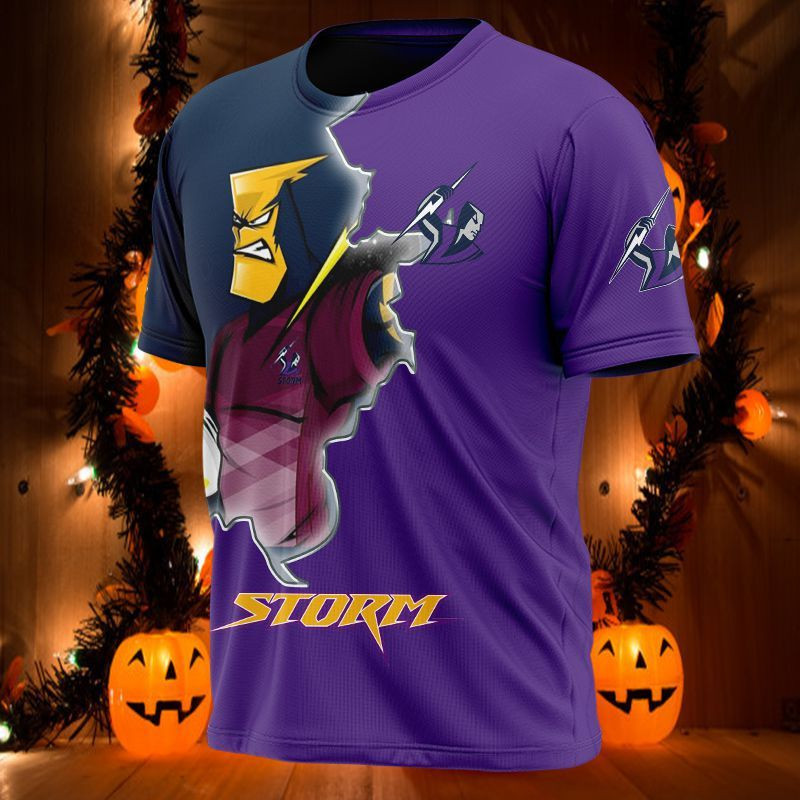 Melbourne Storm Printing T-Shirt, Polo, Hoodie, Zip, Bomber 2377