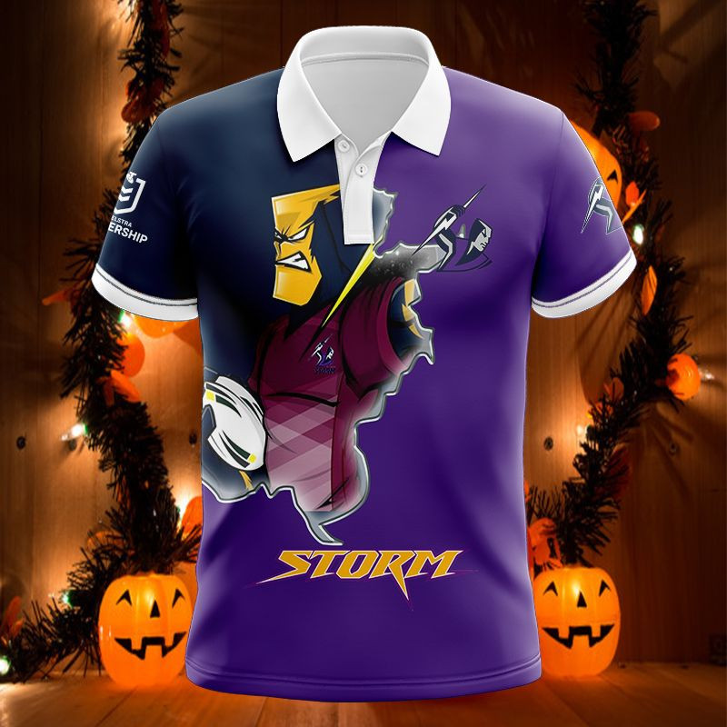 Melbourne Storm Printing T-Shirt, Polo, Hoodie, Zip, Bomber 2377