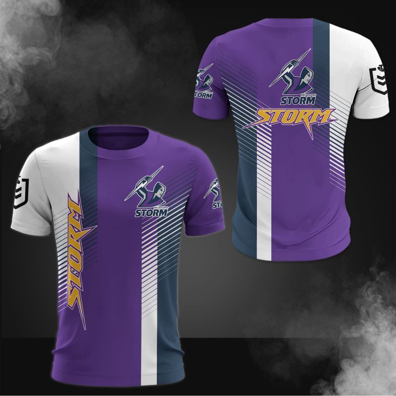 Melbourne Storm Printing T-Shirt, Polo, Hoodie, Zip, Bomber 3214