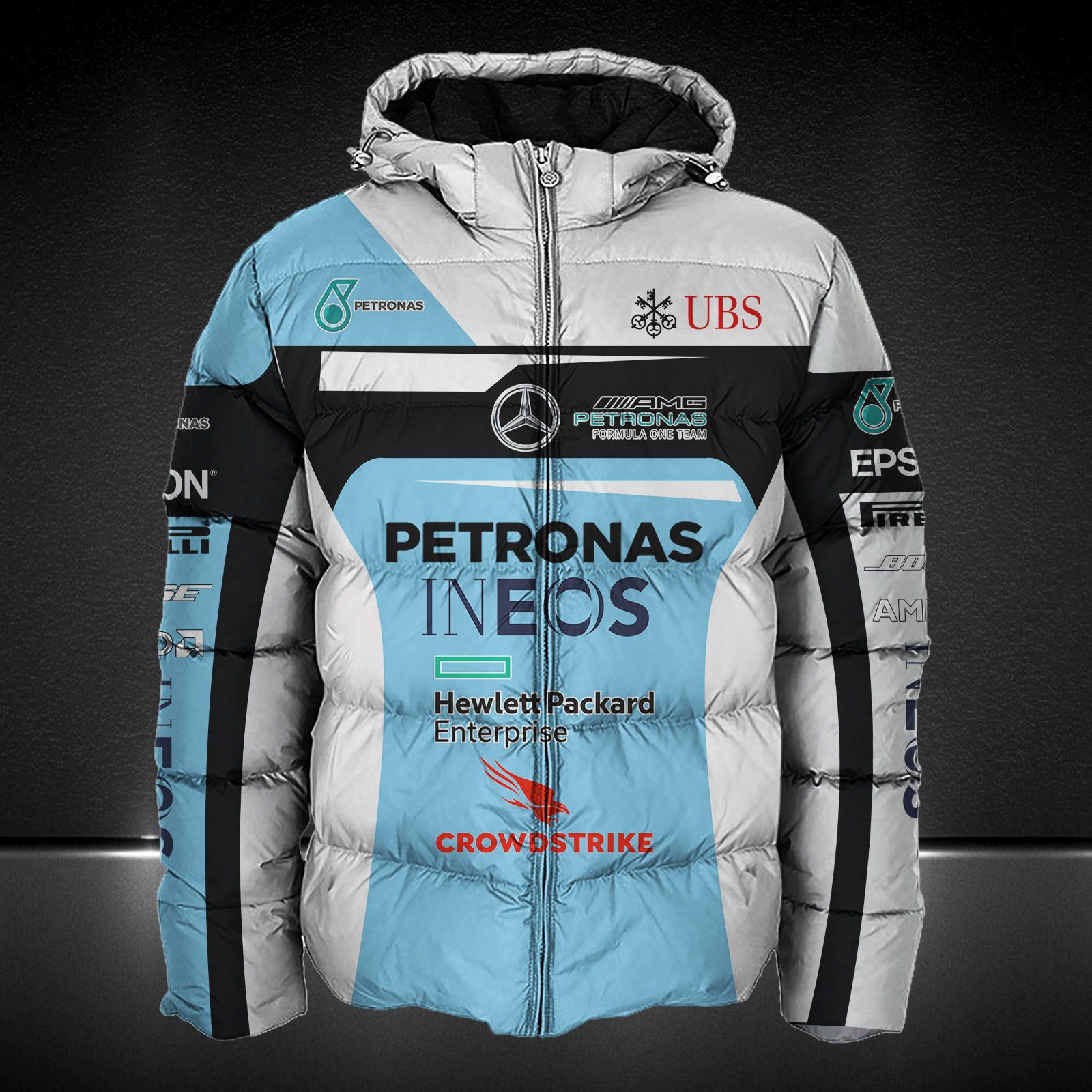 Mercedes-AMG PETRONAS F1 Team Printing T-Shirt, Polo, Hoodie, Zip, Bomber 9111