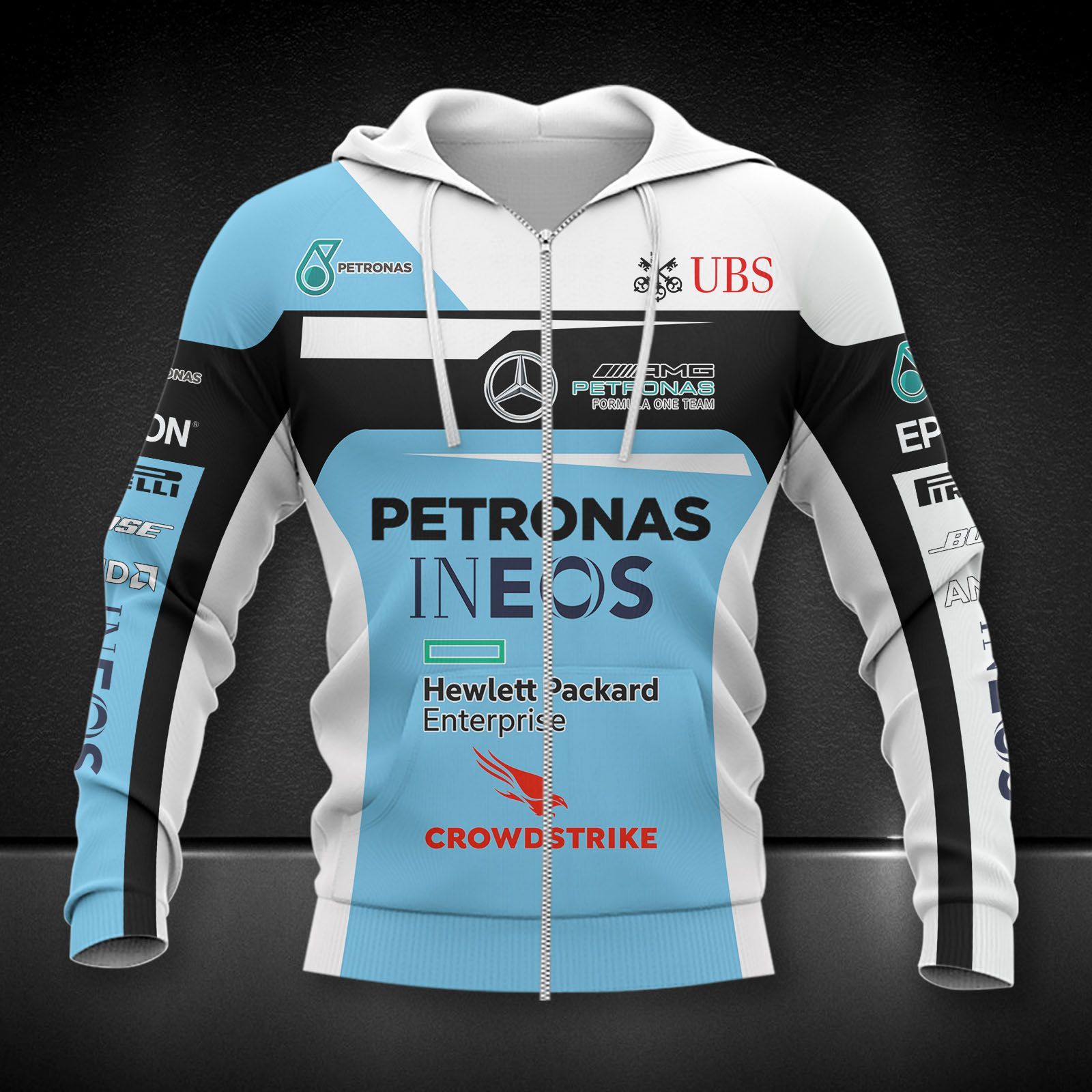 Mercedes-AMG PETRONAS F1 Team Printing T-Shirt, Polo, Hoodie, Zip, Bomber 9111