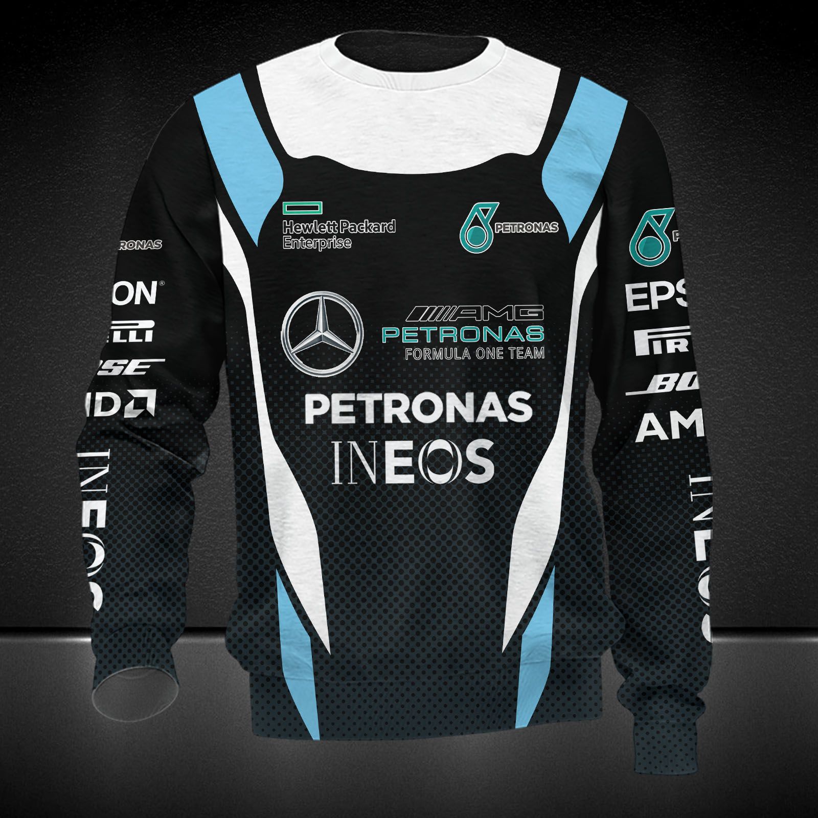 Mercedes-AMG PETRONAS F1 Team Printing T-Shirt, Polo, Hoodie, Zip, Bomber 9121