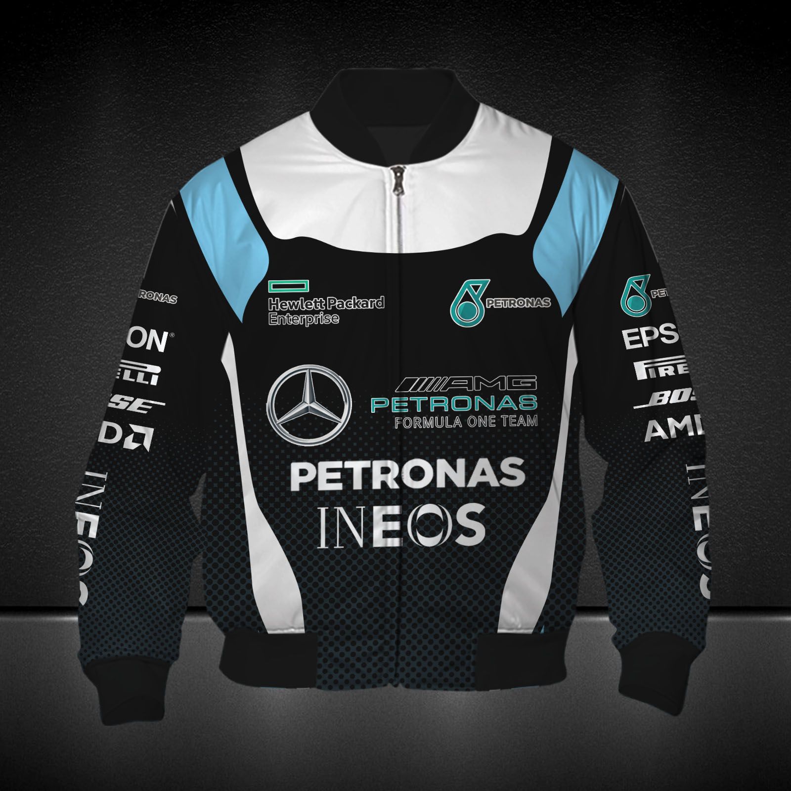 Mercedes-AMG PETRONAS F1 Team Printing T-Shirt, Polo, Hoodie, Zip, Bomber 9121