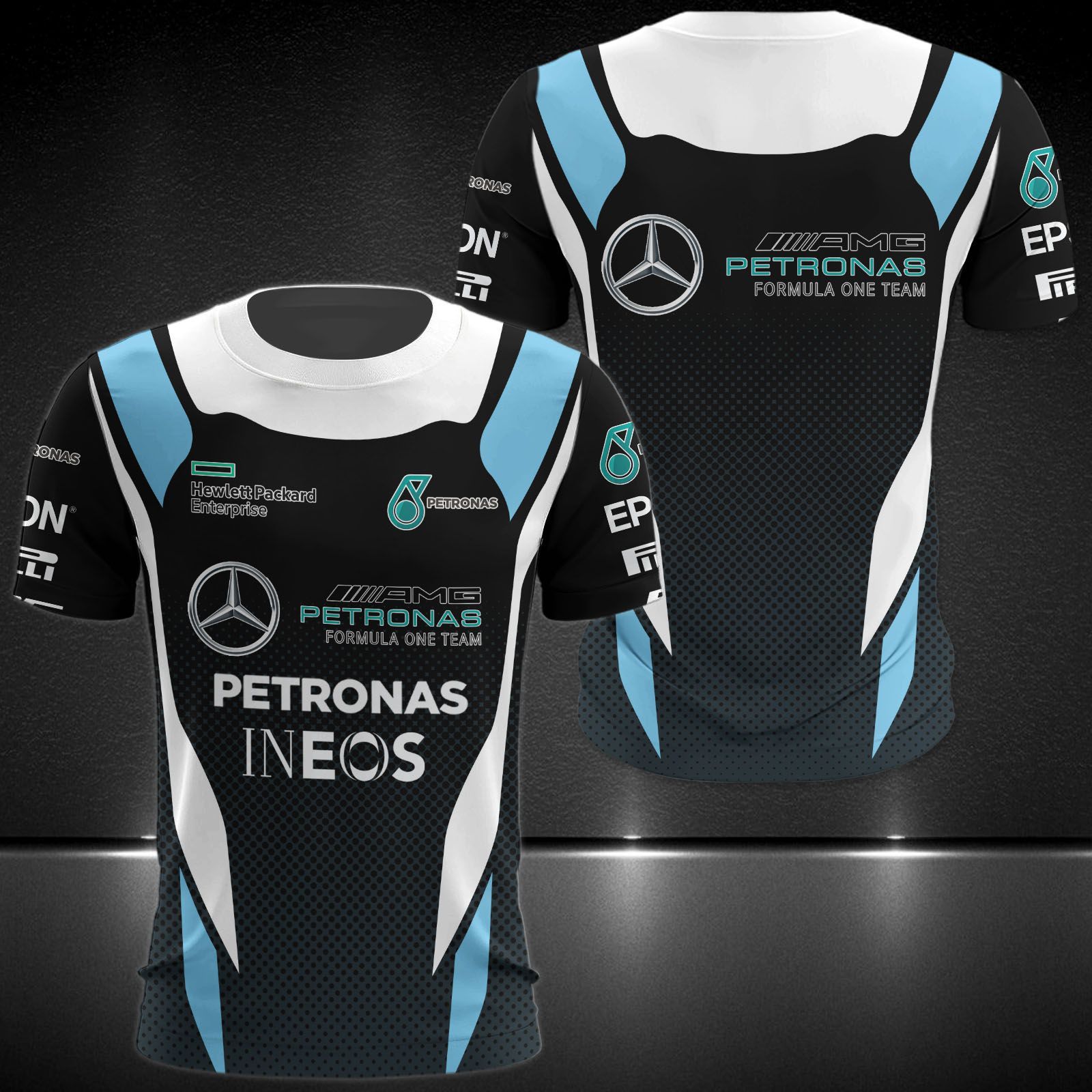 Mercedes-AMG PETRONAS F1 Team Printing T-Shirt, Polo, Hoodie, Zip, Bomber 9121