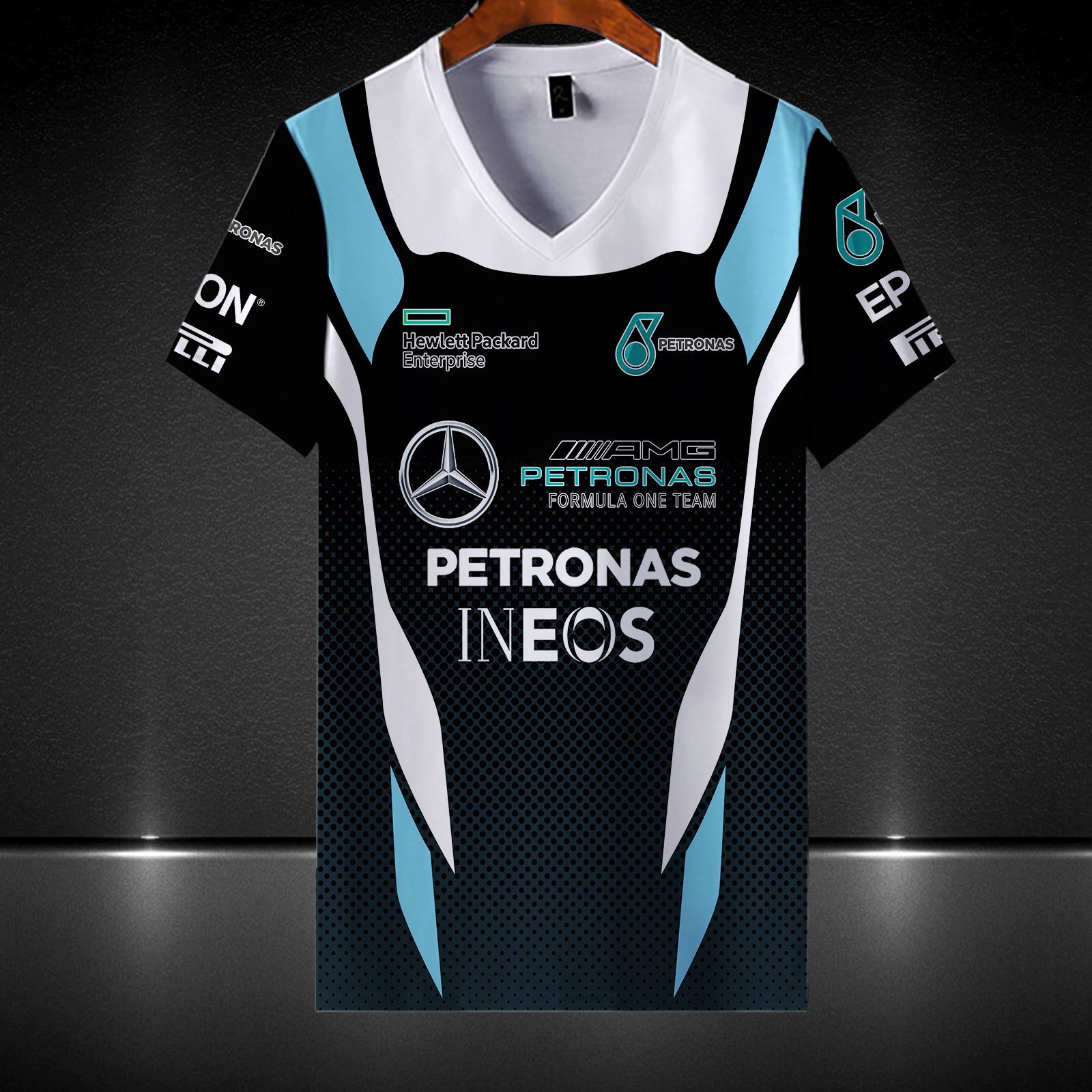 Mercedes-AMG PETRONAS F1 Team Printing T-Shirt, Polo, Hoodie, Zip, Bomber 9121