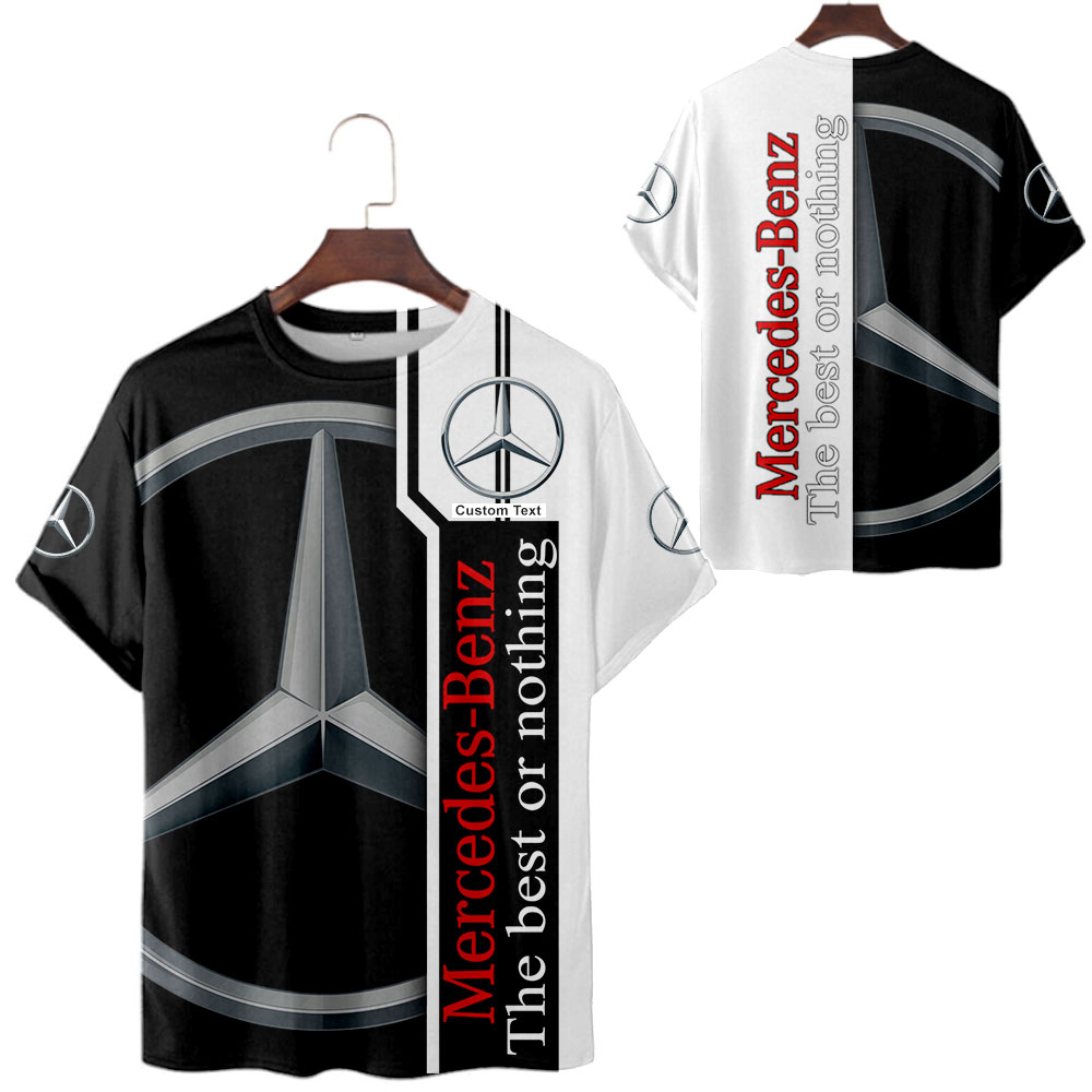 Mercedes Benz 3D Apparel Zip Hoodie,Pant,Polo, Button Hawaii Shirt Personalized