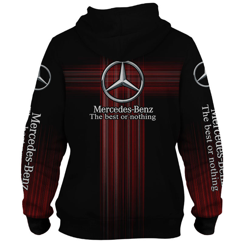 Mercedes Benz Tshirt, sweatshirt, Polo, Hawaiian, Hoodie 3D Apparel Full Printing Custom Name