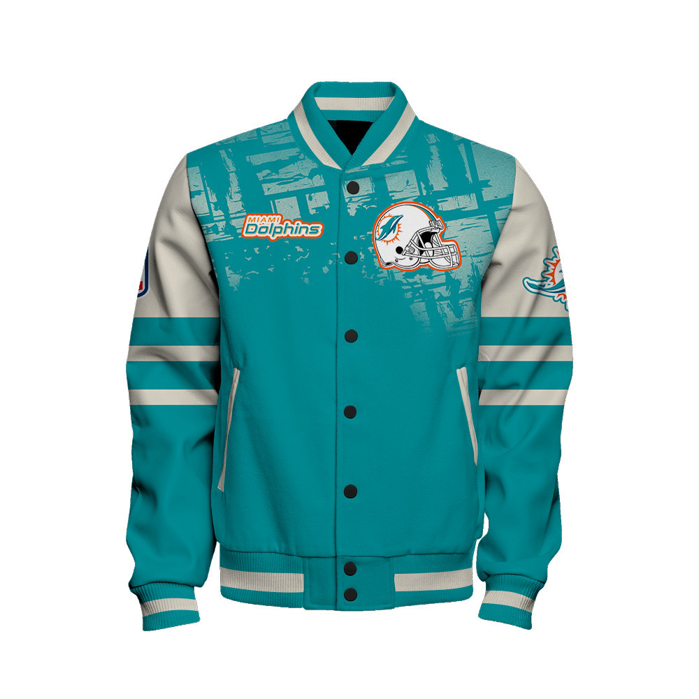 Miami Dolphins - A Class Above Unisex Varsity Jacket