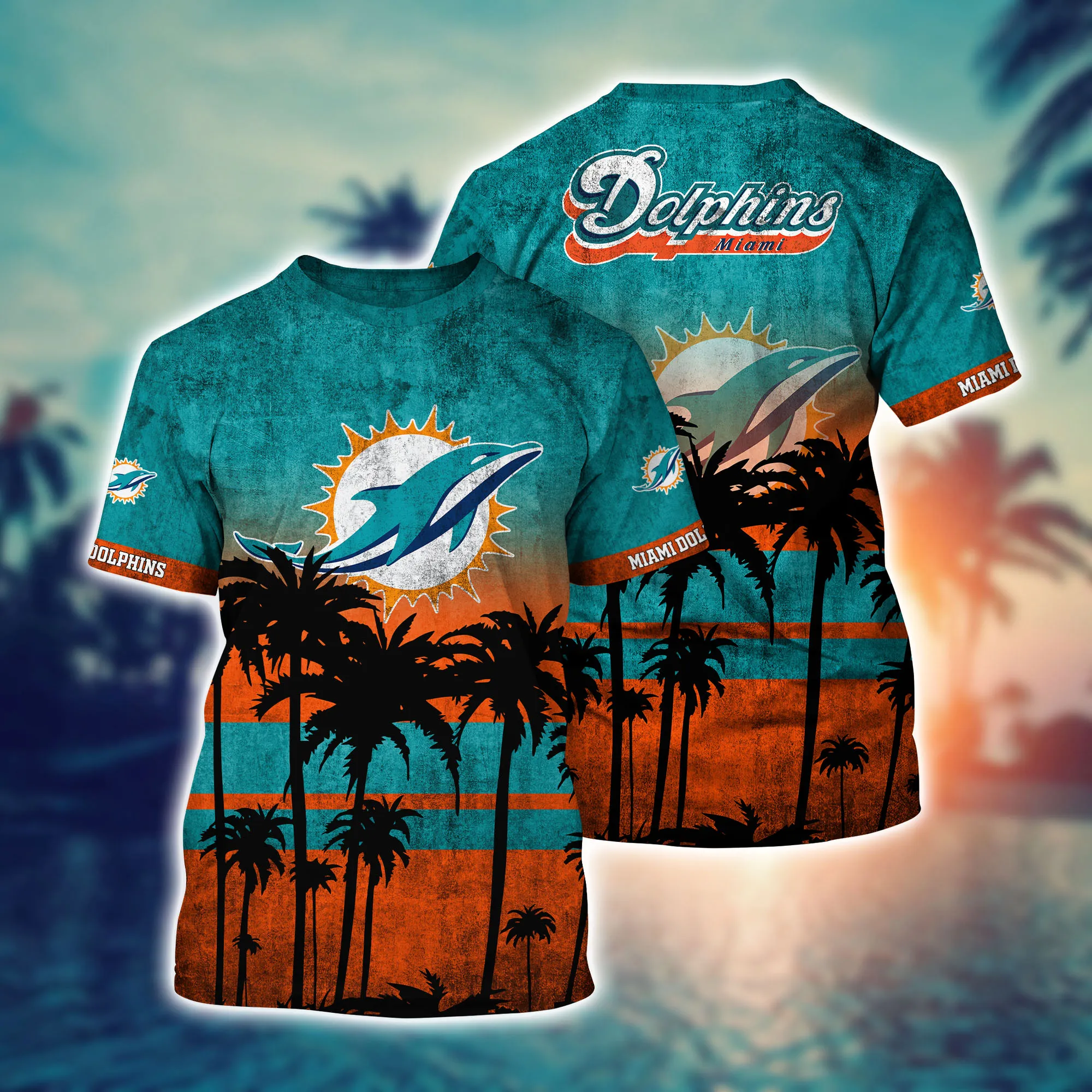 Miami Dolphins Hawaii Shirt Short Style Hot Trending Summer