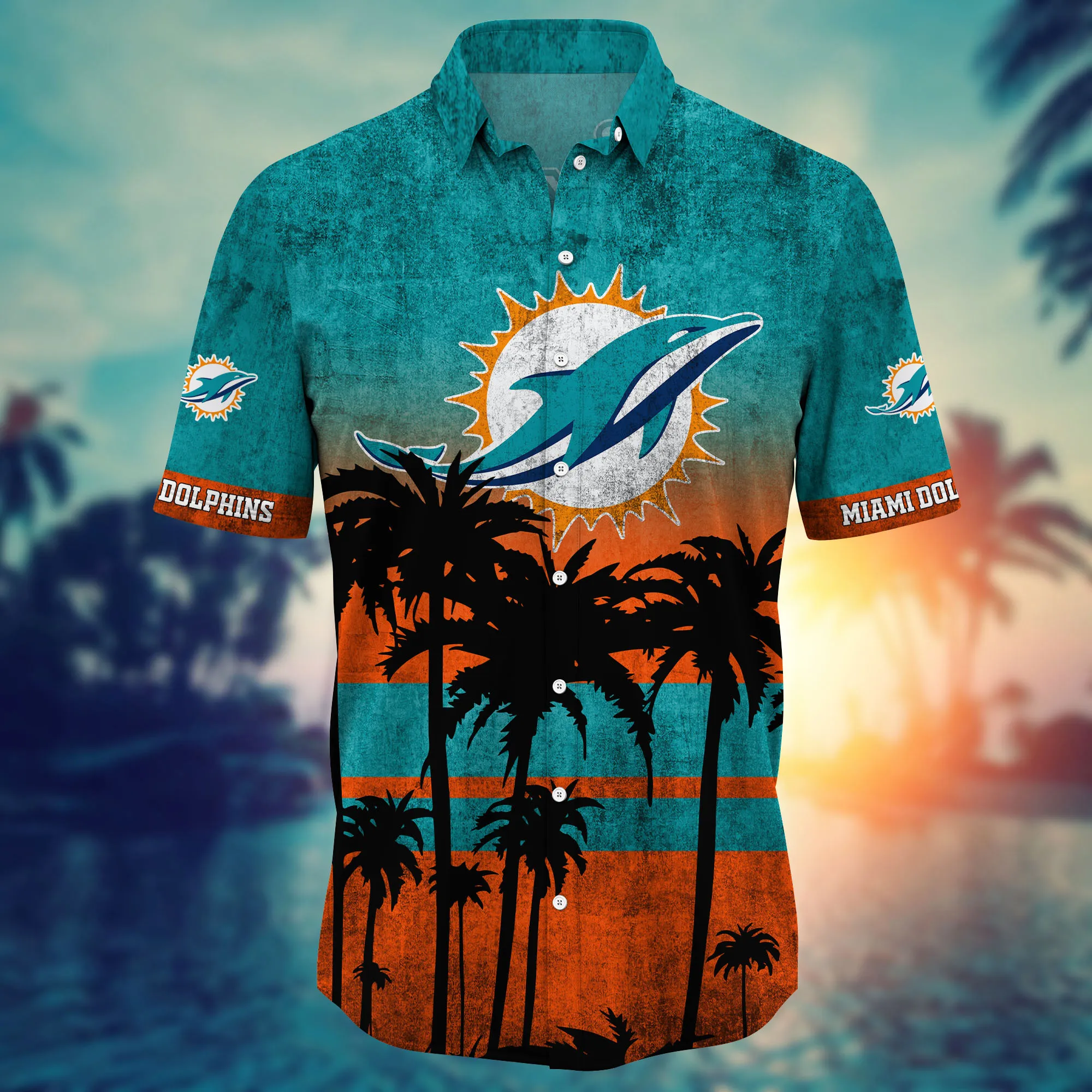 Miami Dolphins Hawaii Shirt Short Style Hot Trending Summer
