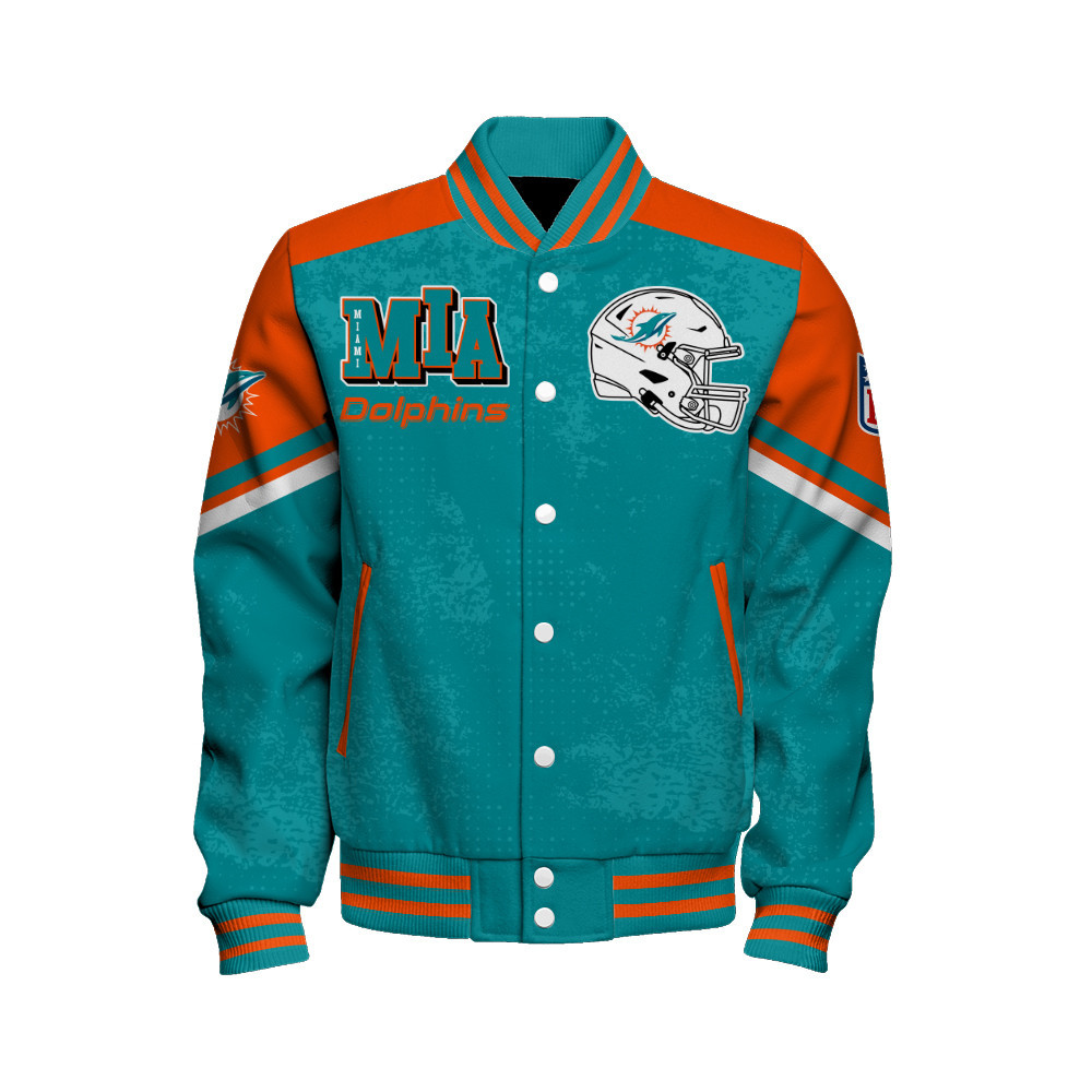 Miami Dolphins - Immortal Style Unisex Varsity Jacket