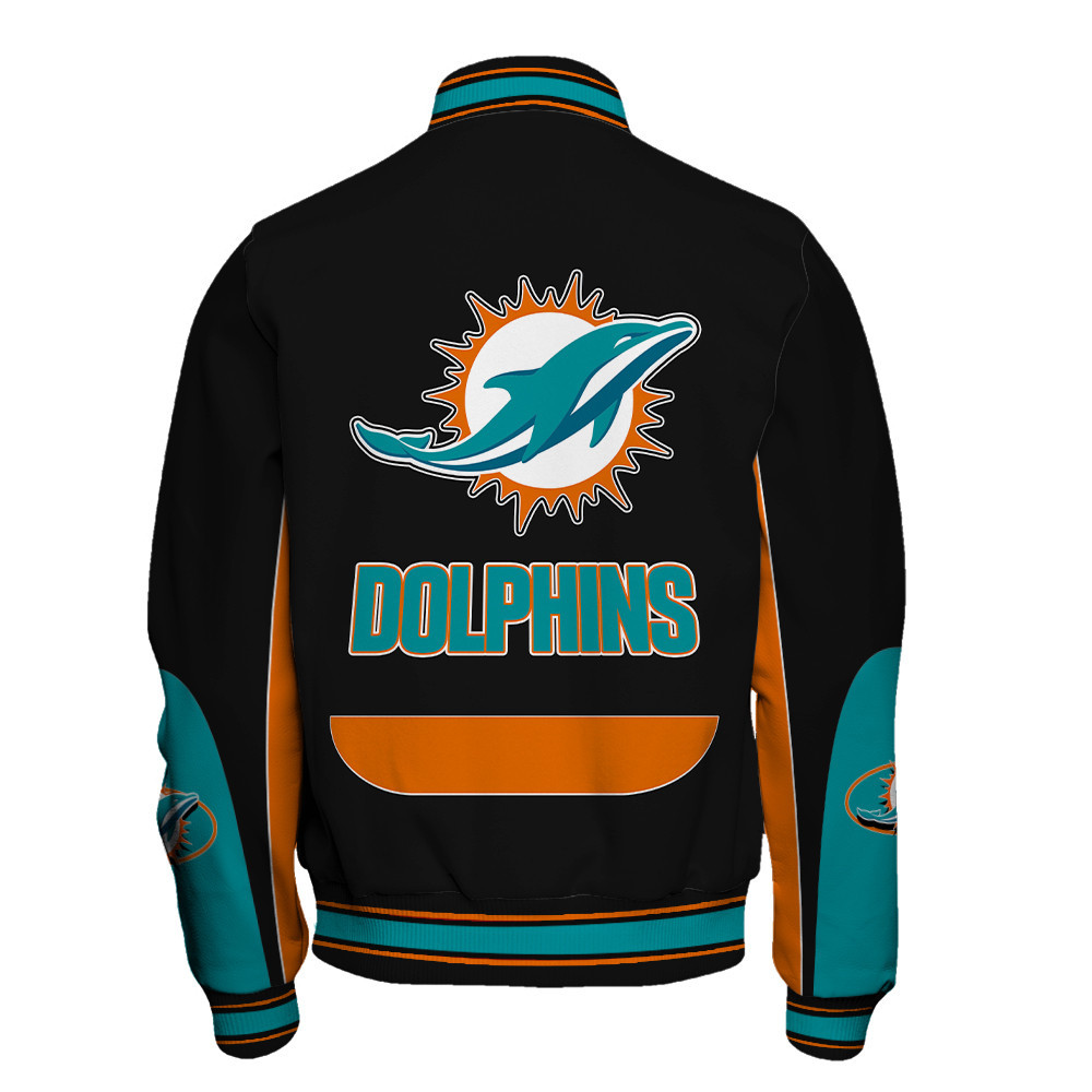 Miami Dolphins - In Sync With The Home Team Unisex Varsity Jacket