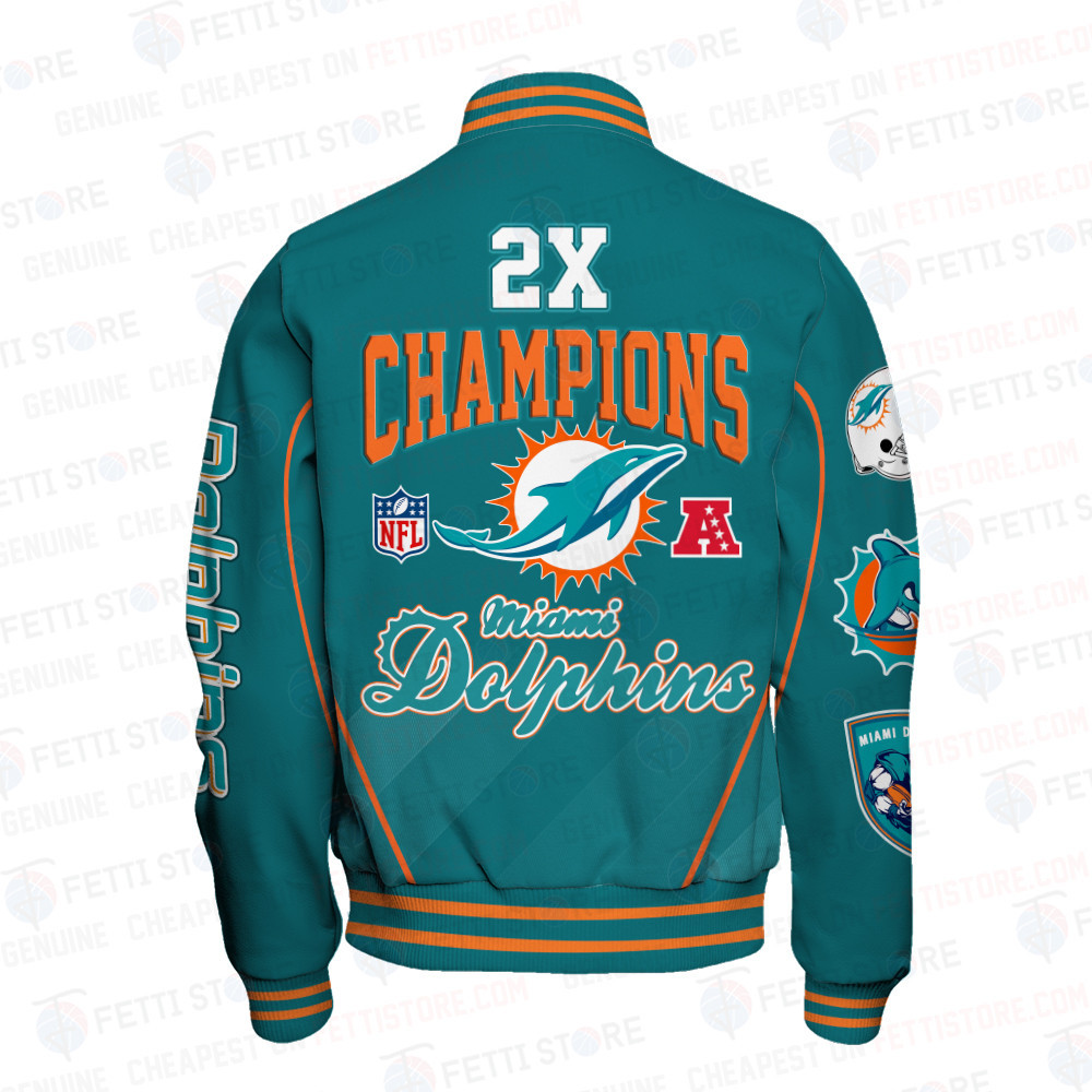 Miami Dolphins National Football League Champions Varsity Jacket