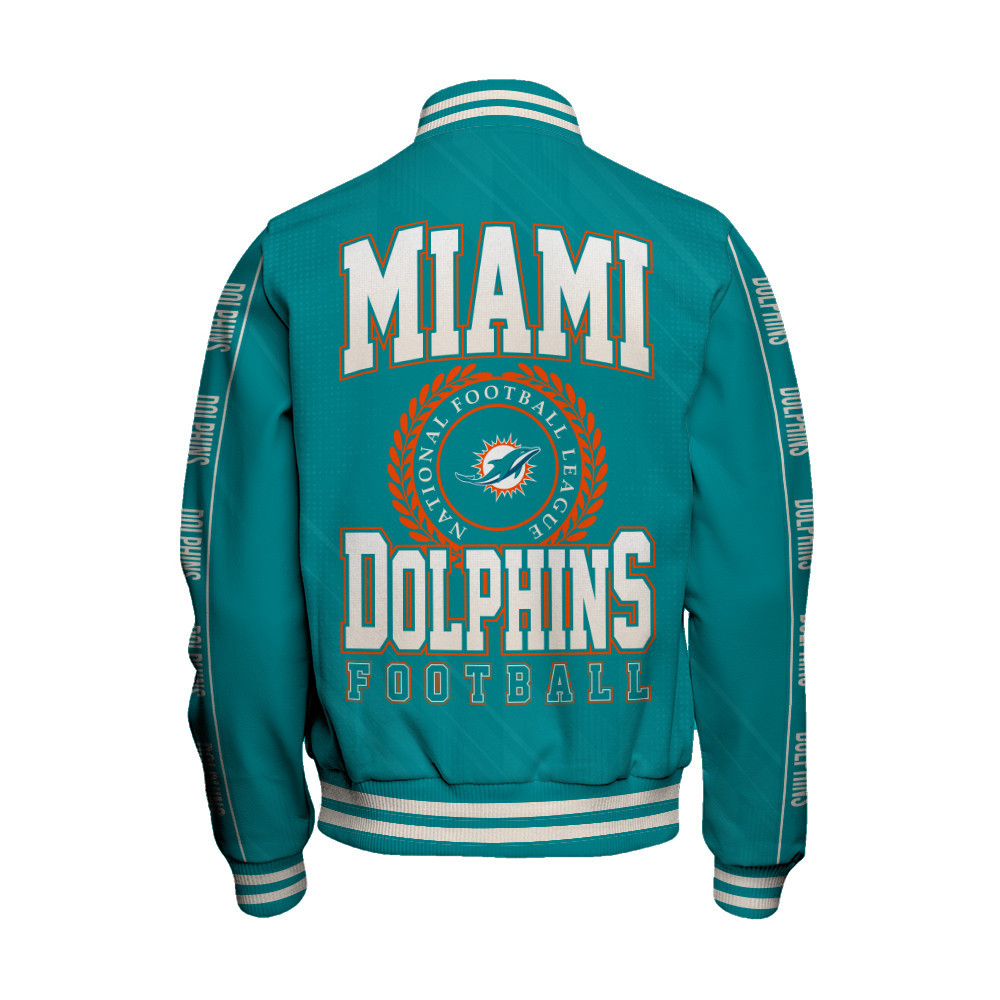Miami Dolphins - Personality, Outstanding Unisex Varsity Jacket