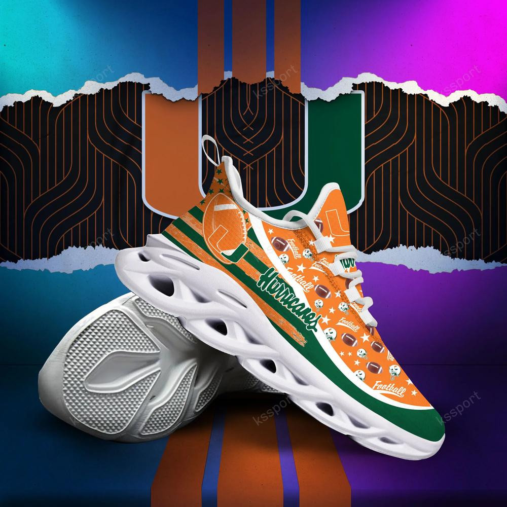 Miami Hurricanes Max Soul Clunky Sneakers