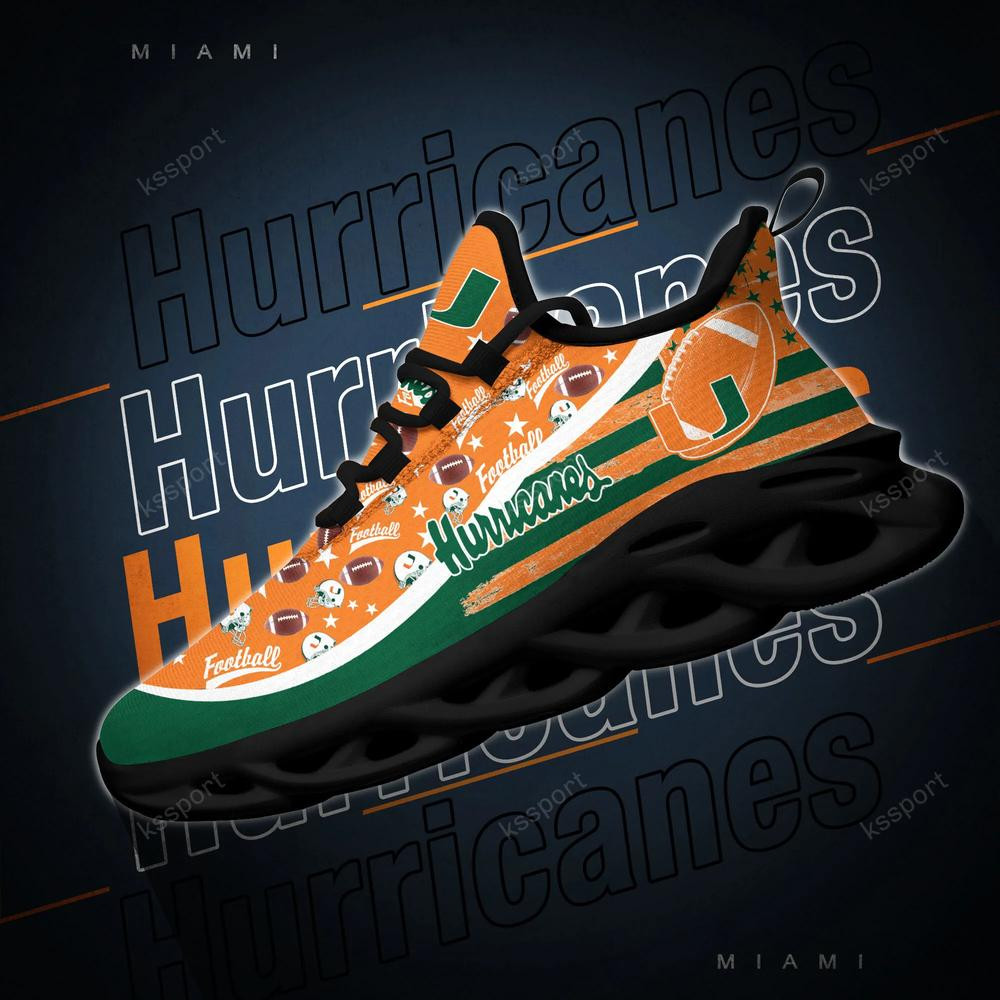 Miami Hurricanes Max Soul Clunky Sneakers