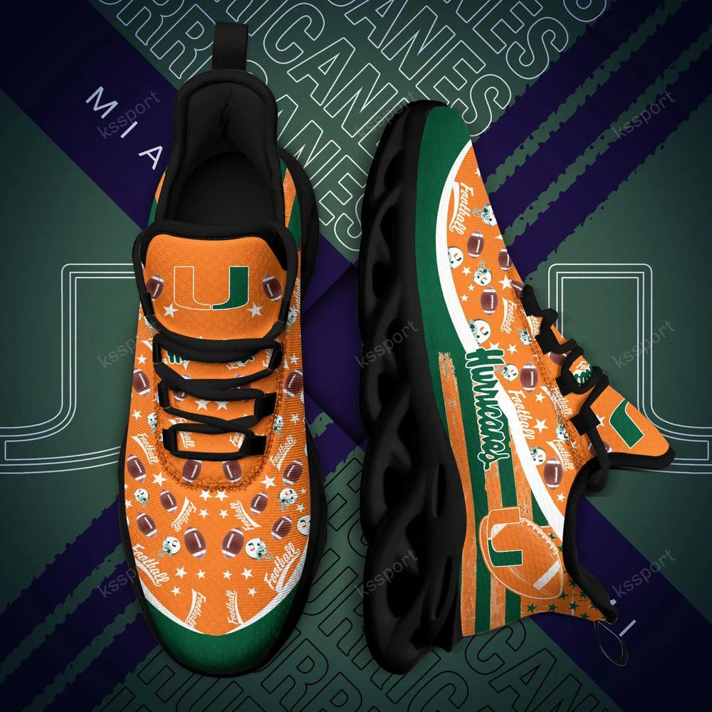 Miami Hurricanes Max Soul Clunky Sneakers