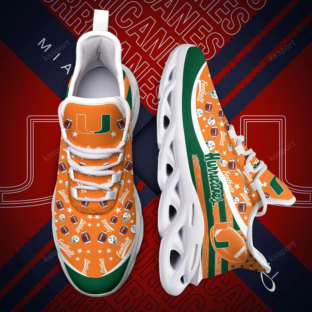 Miami Hurricanes Max Soul Clunky Sneakers