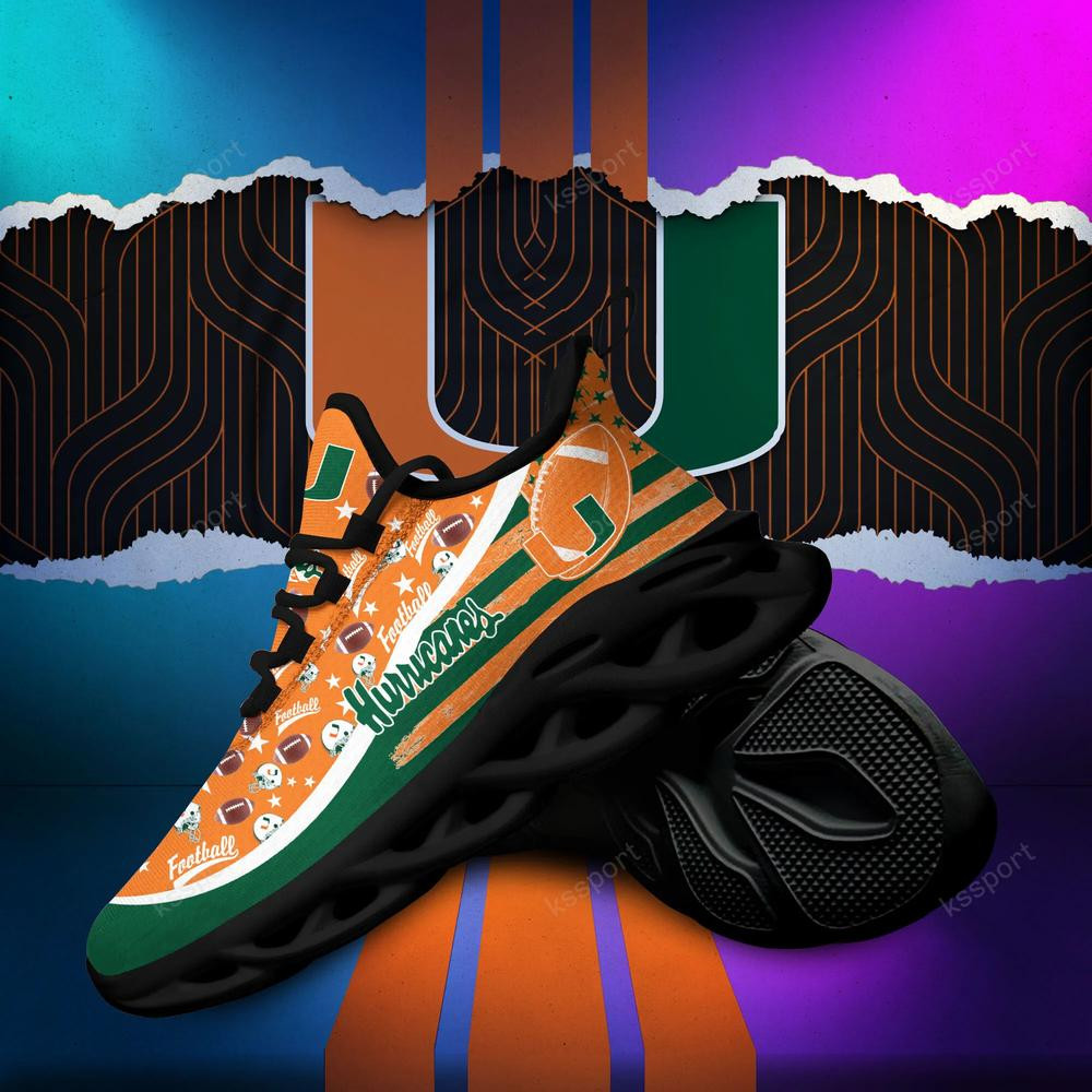 Miami Hurricanes Max Soul Clunky Sneakers