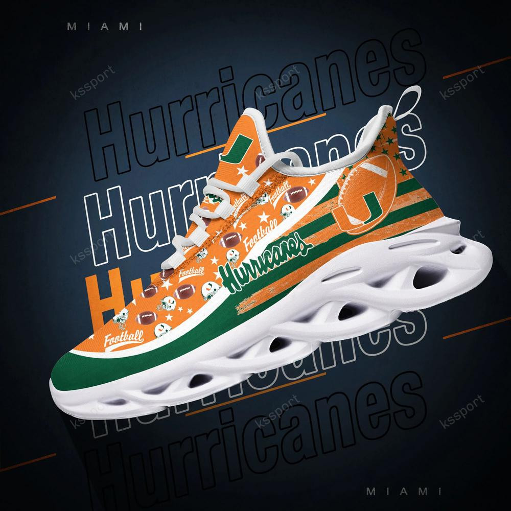 Miami Hurricanes Max Soul Clunky Sneakers
