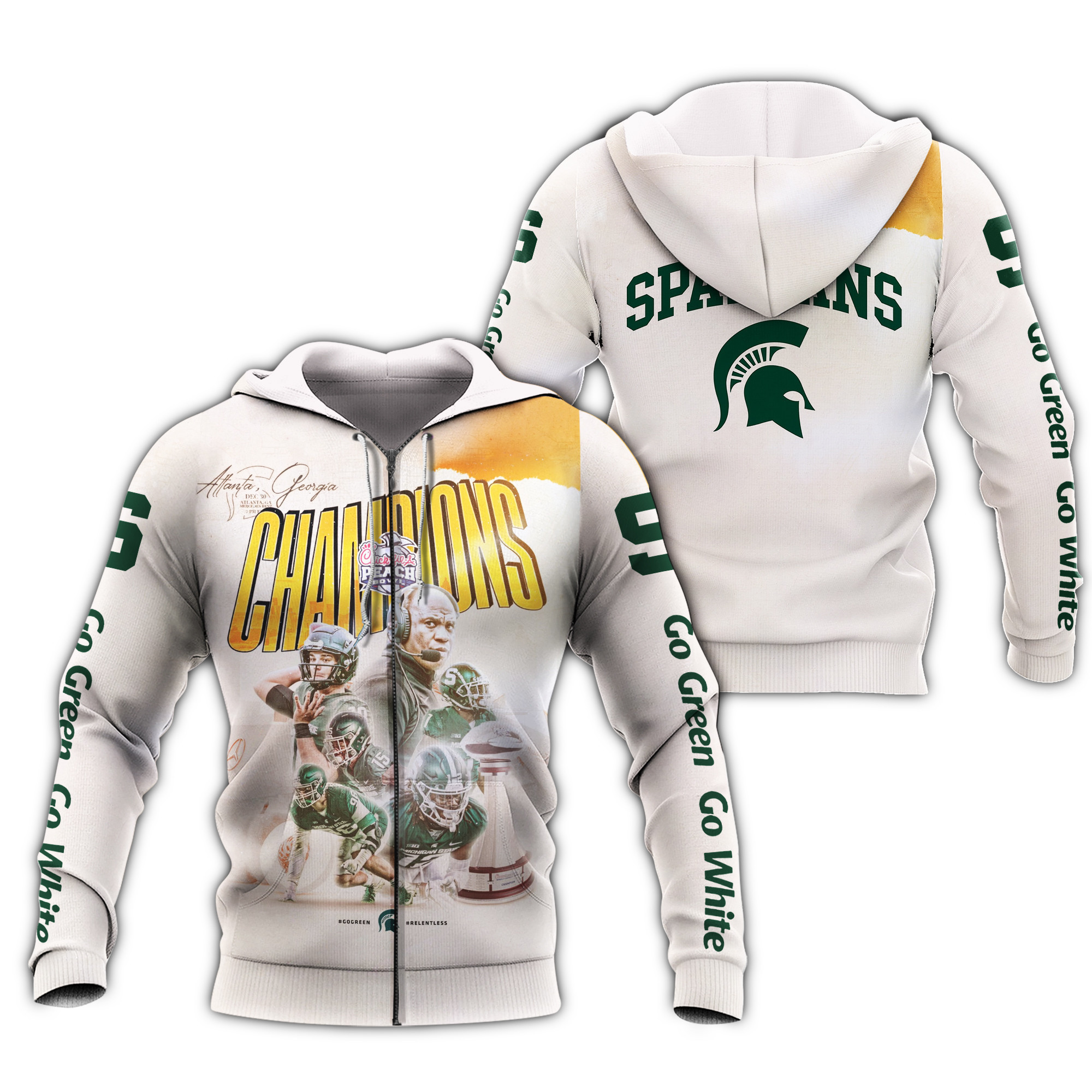 Michigan State 3D All Over Printed Shirt