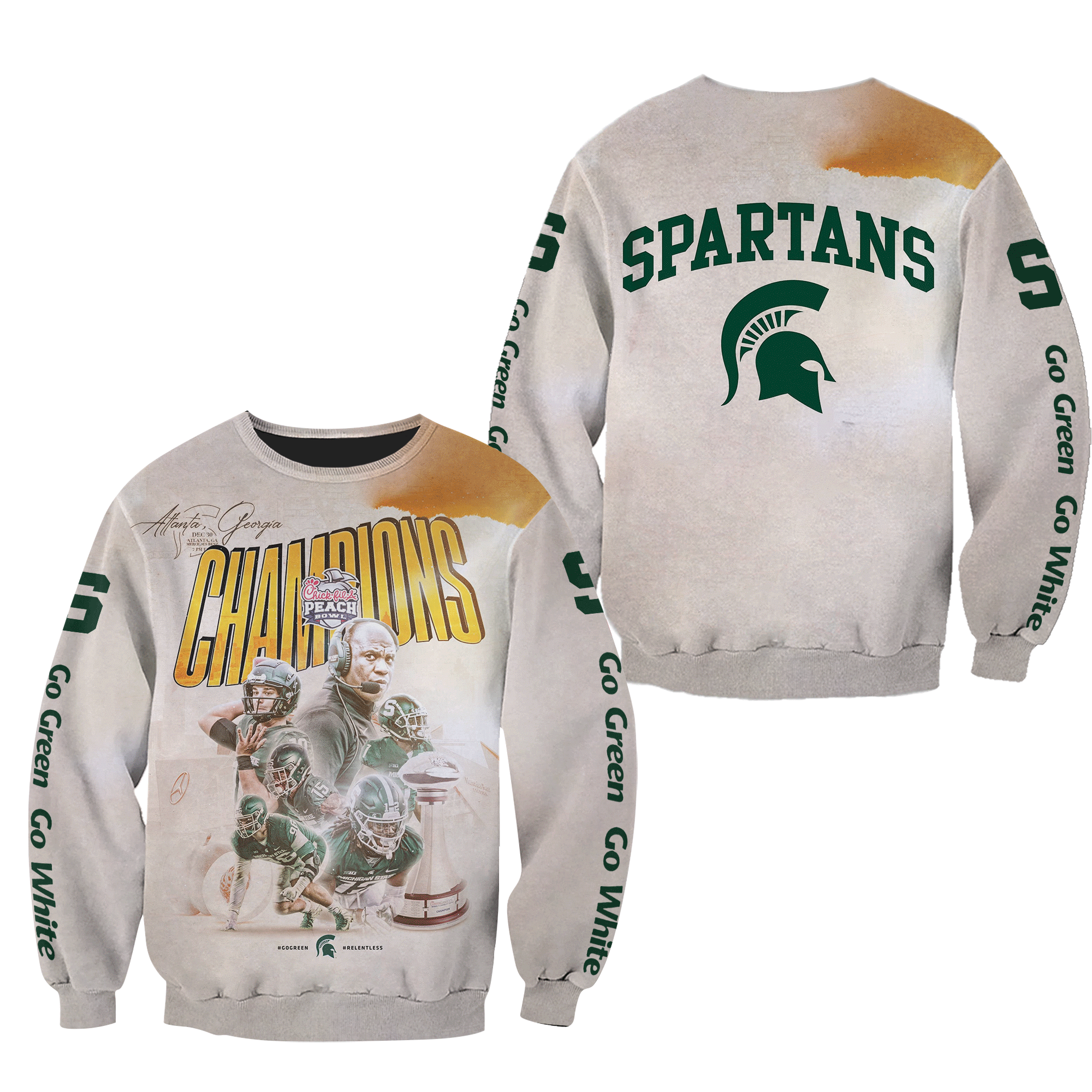 Michigan State 3D All Over Printed Shirt