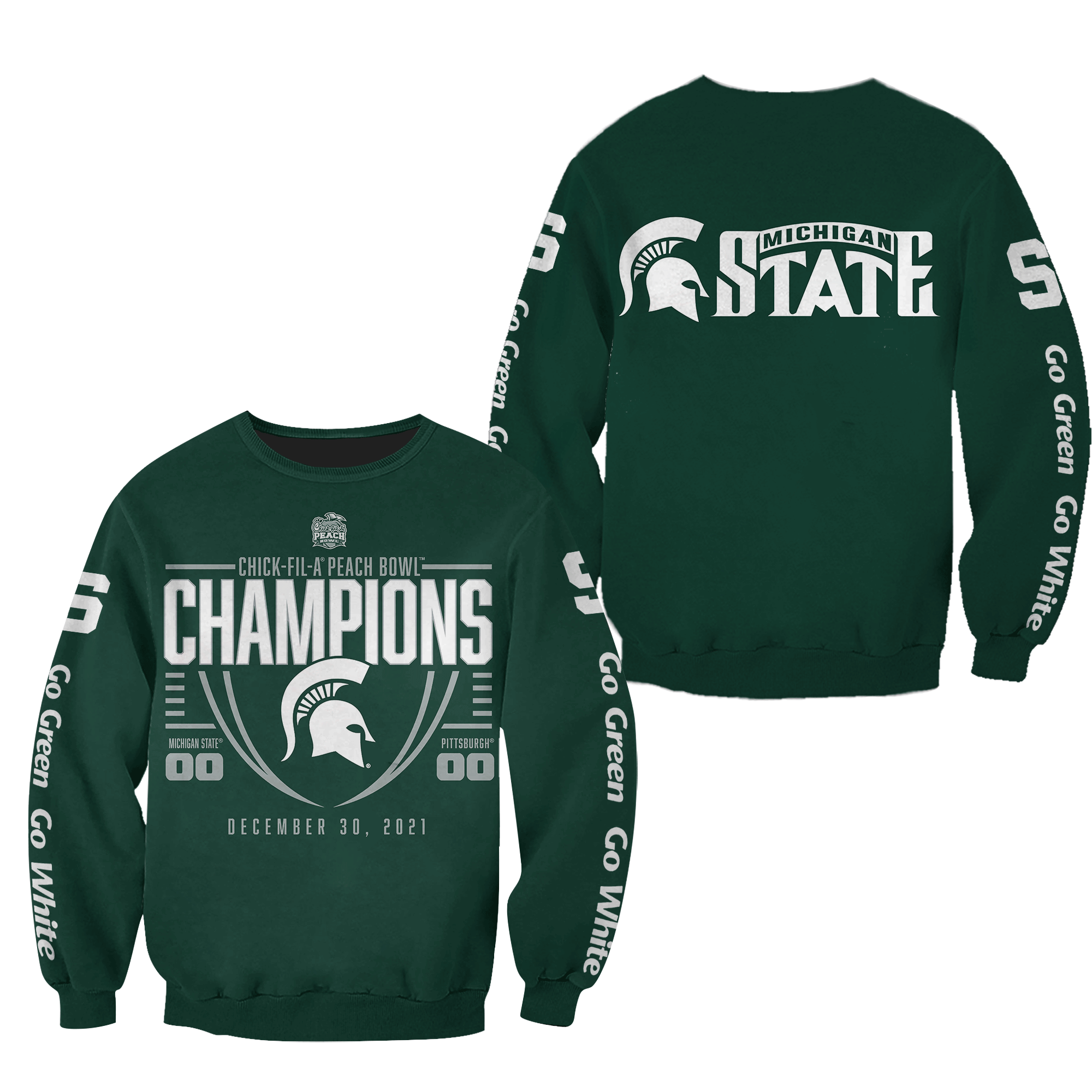 Michigan State 3D All Over Printed Shirt