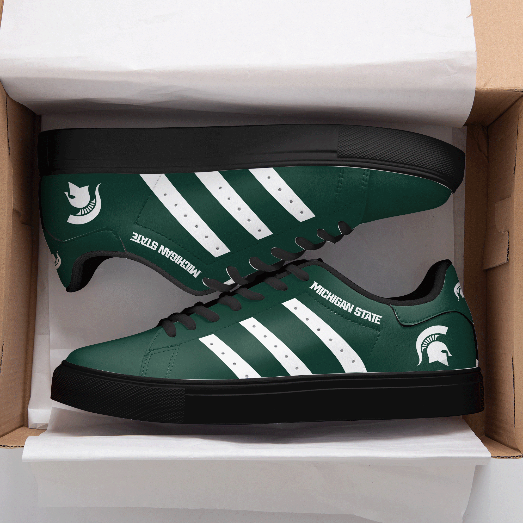 Michigan State Sneakers Shoes