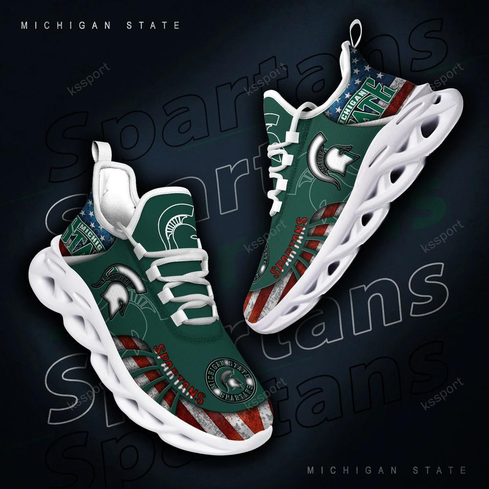 Michigan State Spartans Max Soul Clunky Shoes