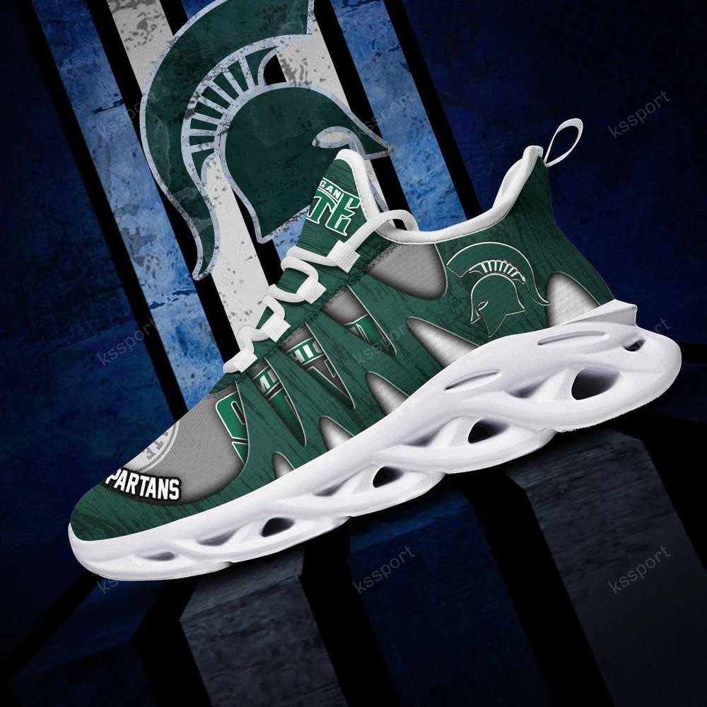Michigan State Spartans Max Soul Shoes, Running Sneakers