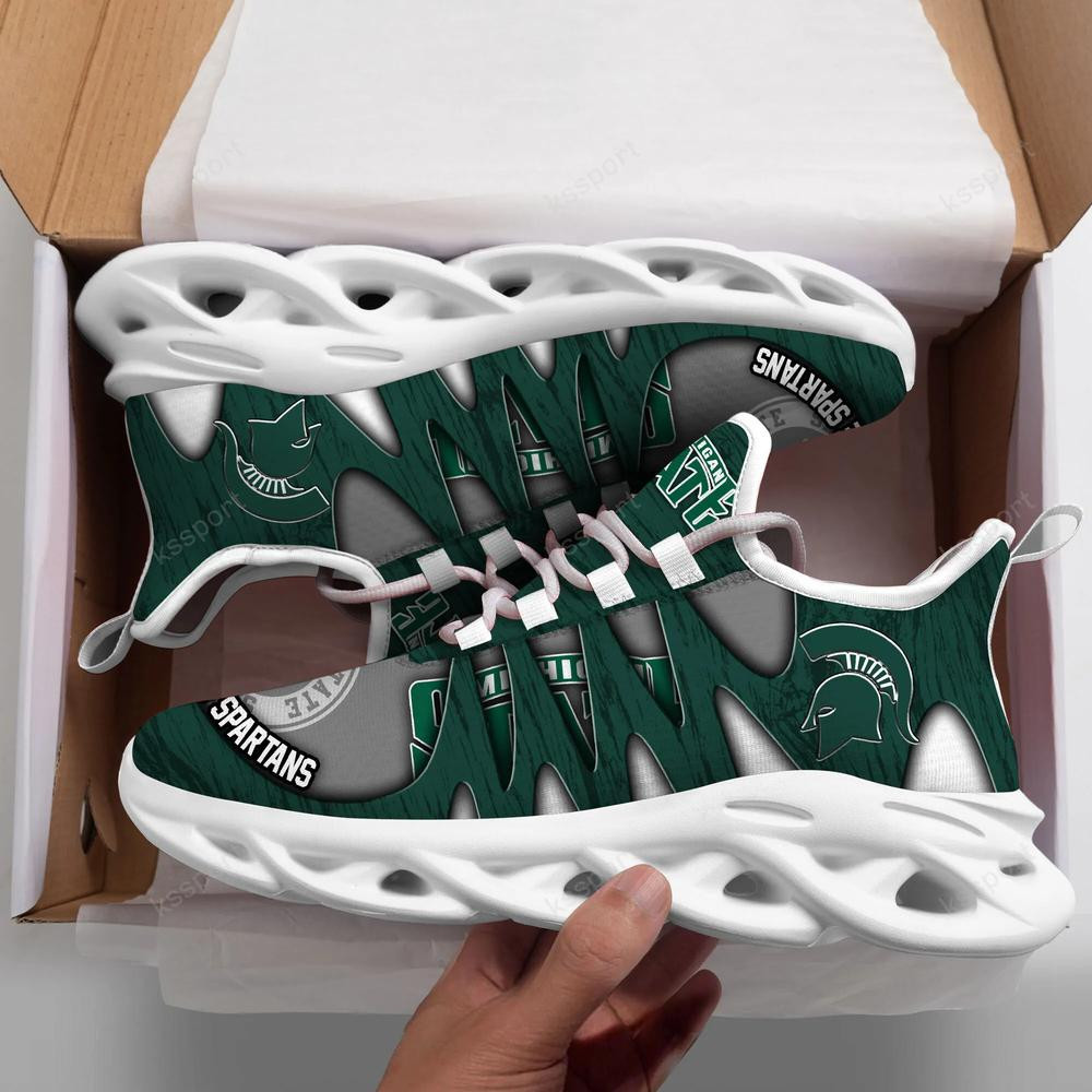 Michigan State Spartans Max Soul Shoes, Running Sneakers