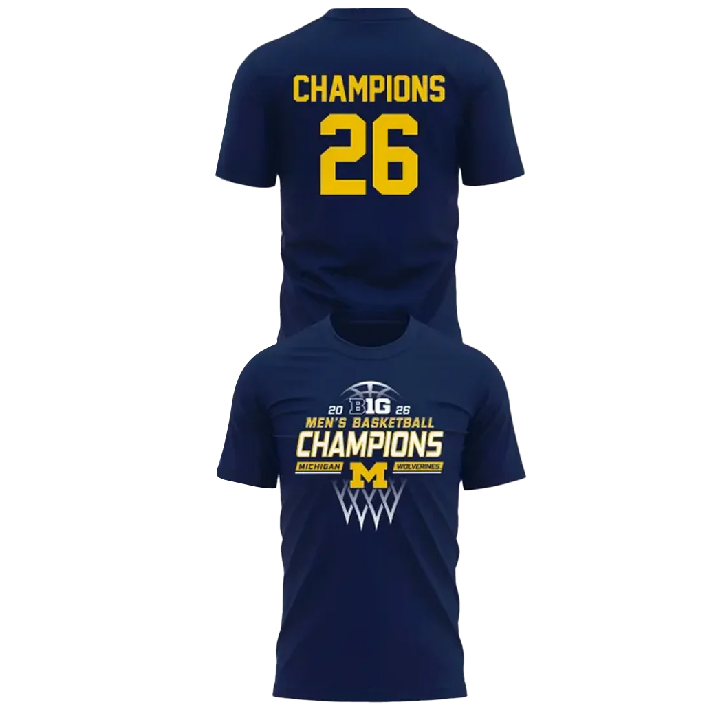 Michigan Wolverines Big Ten Regular Season Champions Shirt